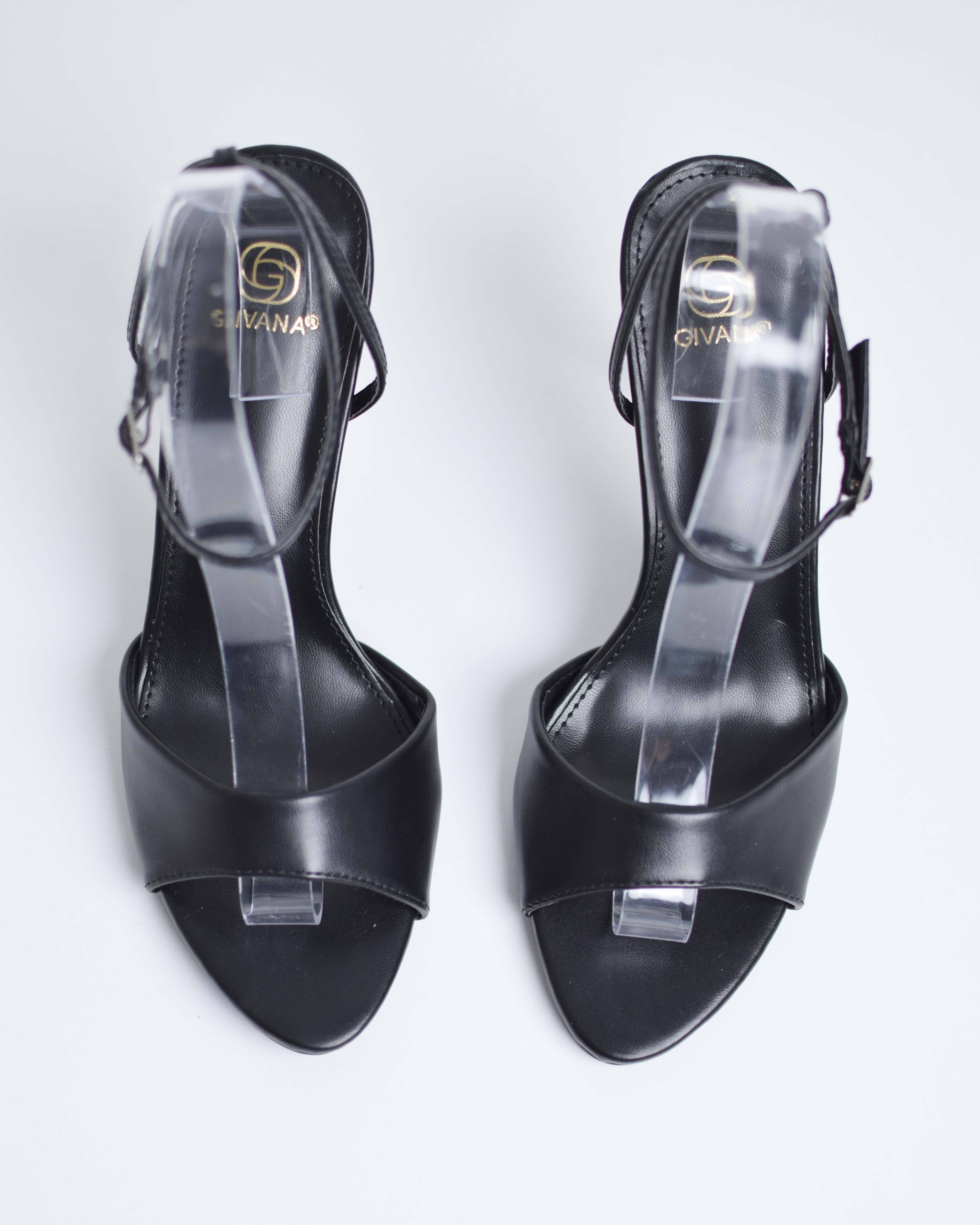 Sandalo Con Tacco E Cinturino