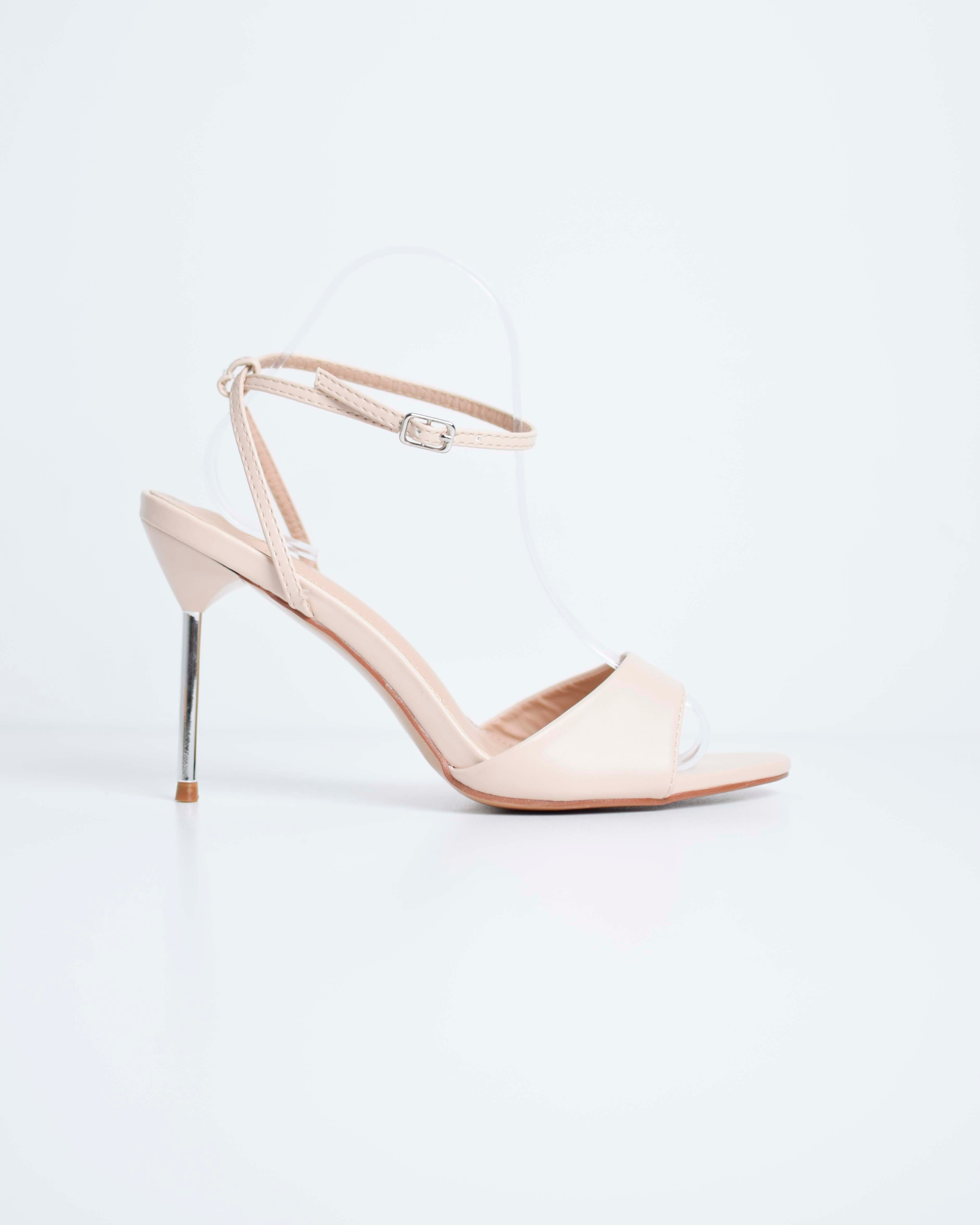 Sandalo Con Tacco E Cinturino
