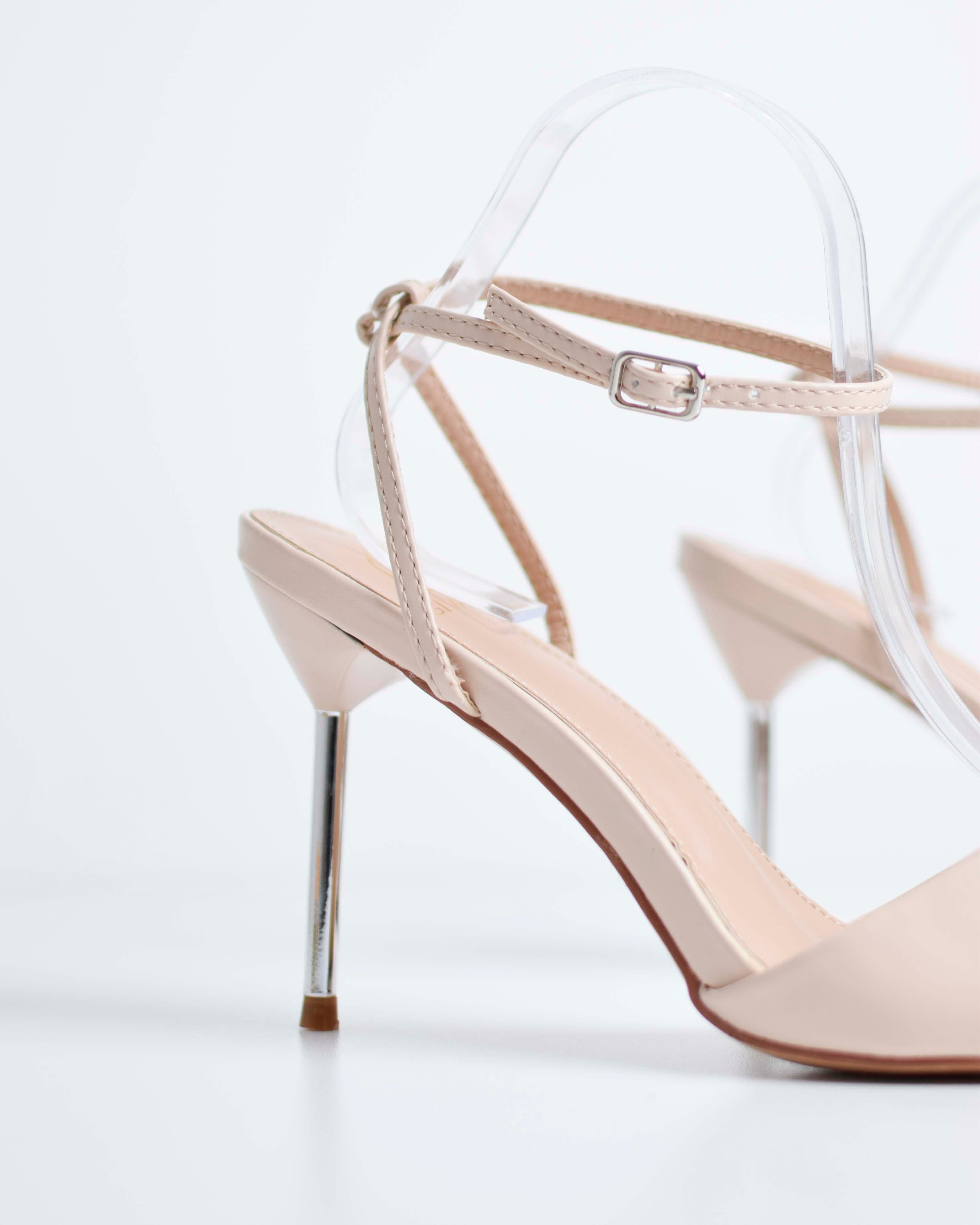 Sandalo Con Tacco E Cinturino