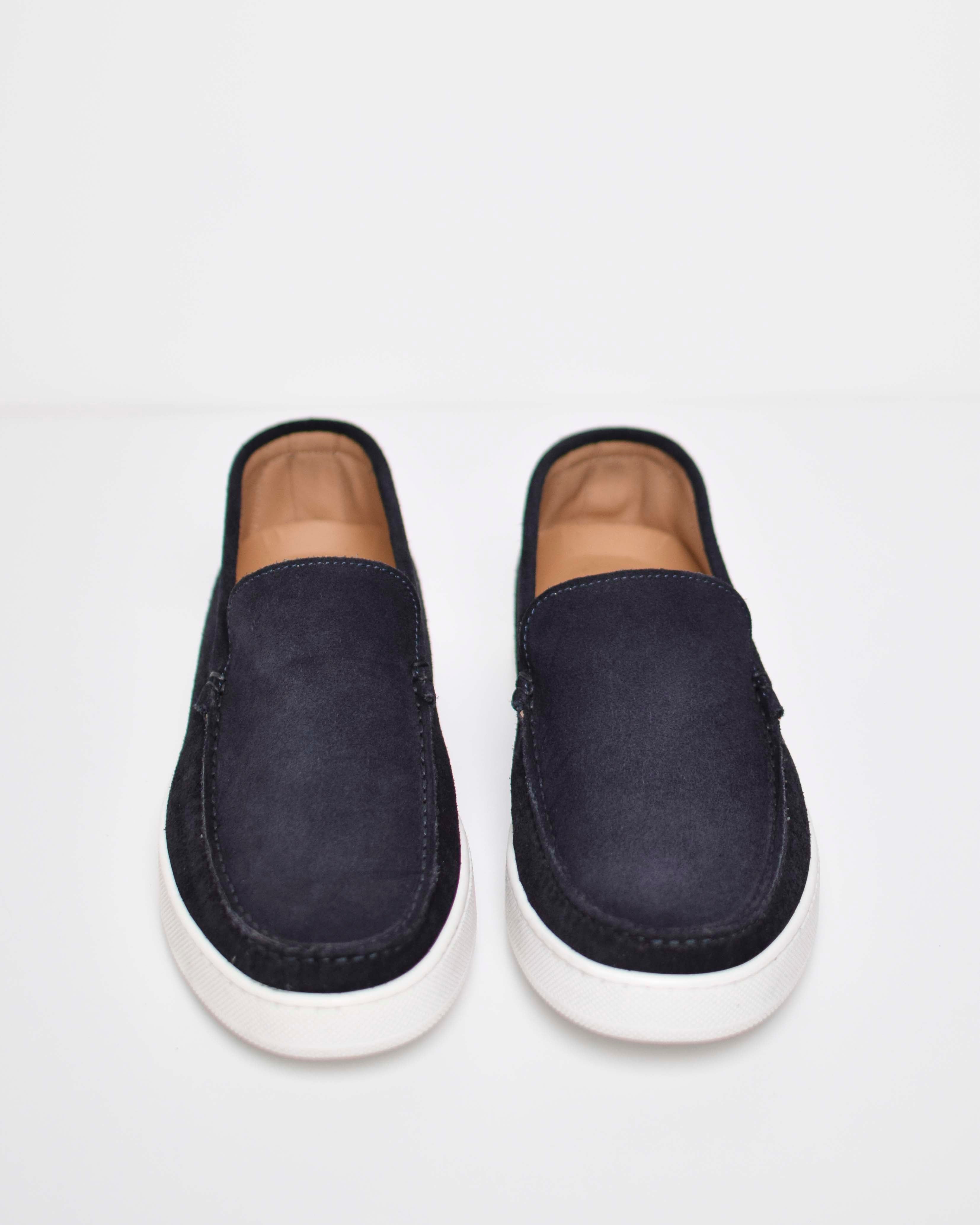 Smooth suede moccasins