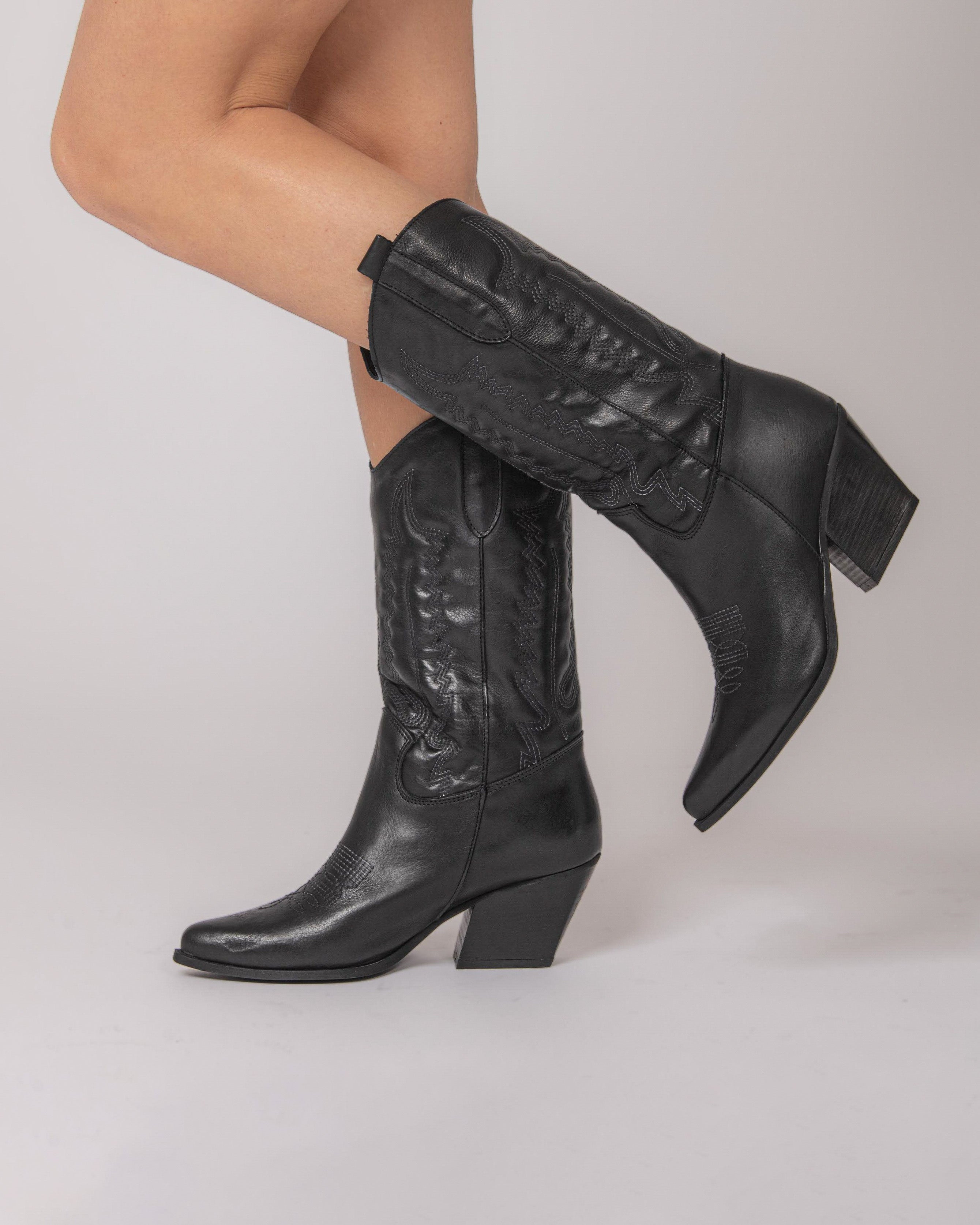 Texani camperos in pelle