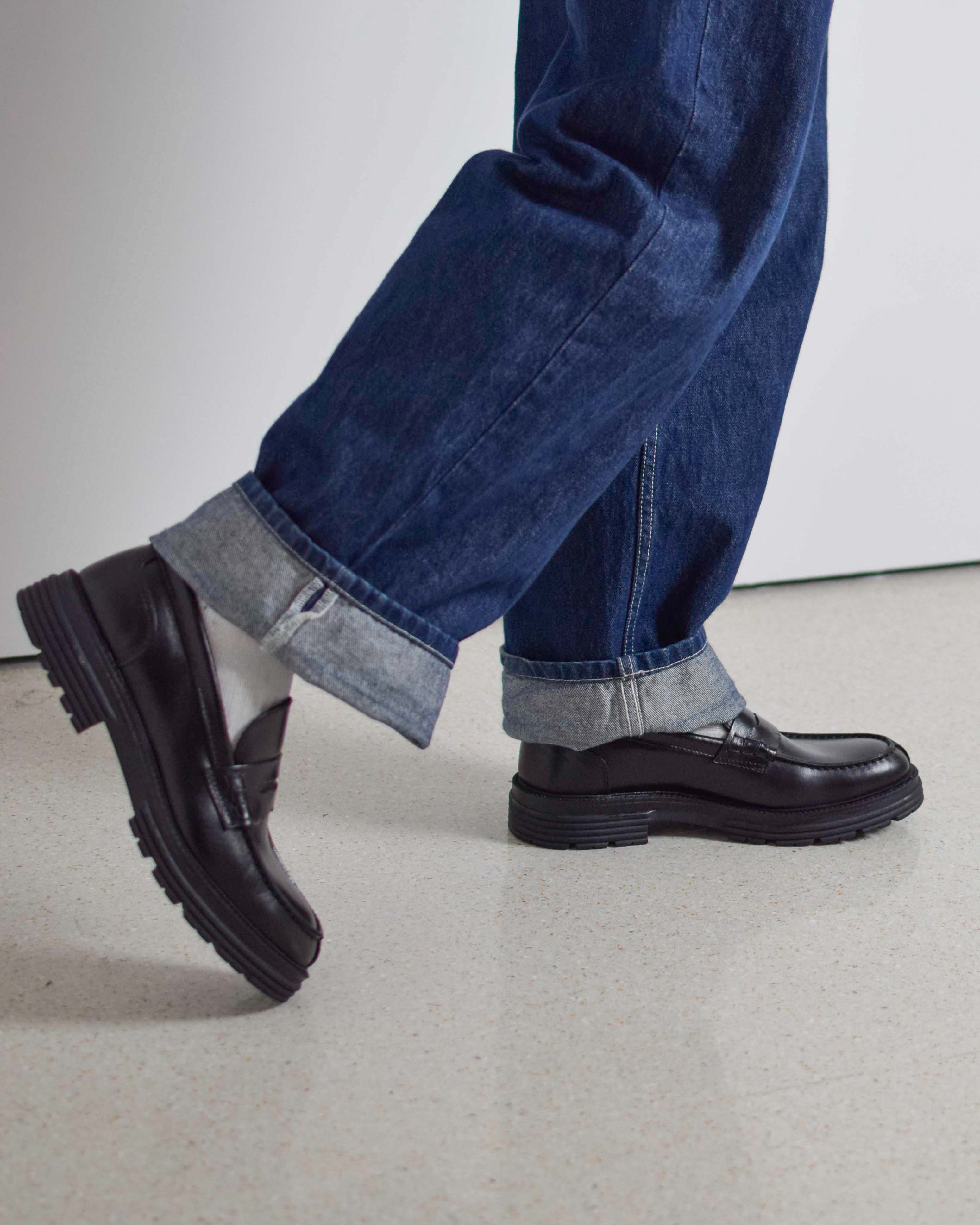 Mocassino suola track