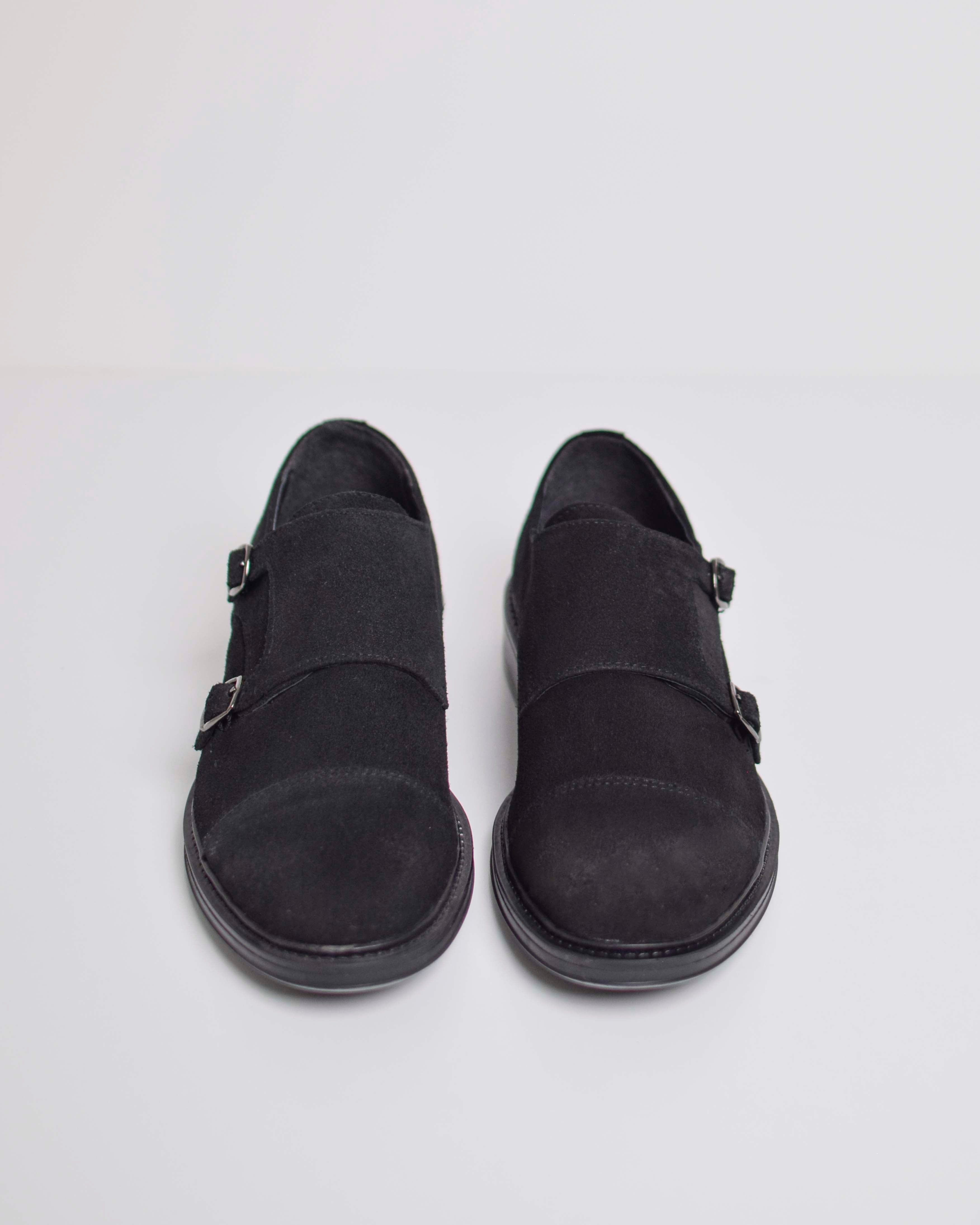 Double Buckle in Suede