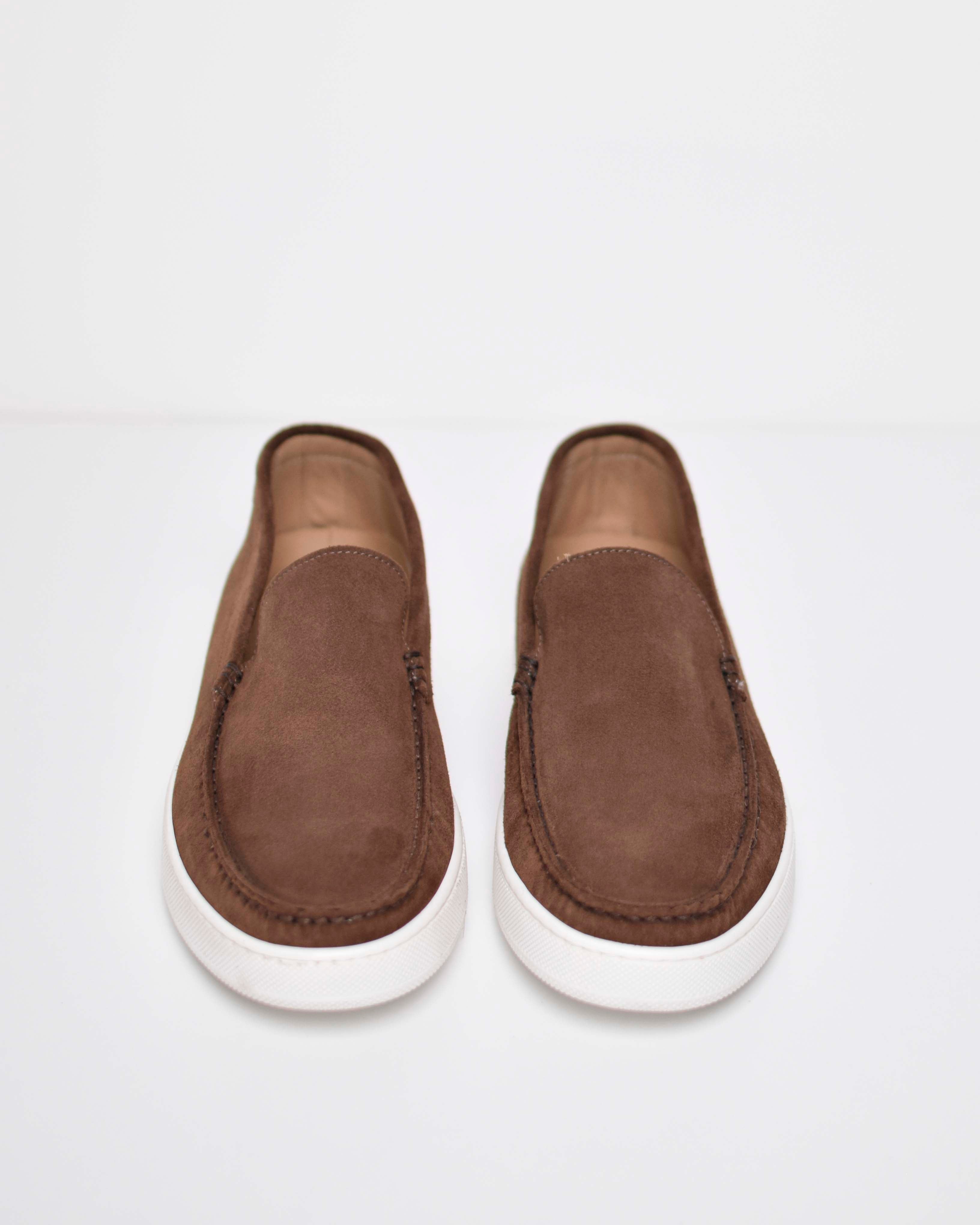 Smooth suede moccasins