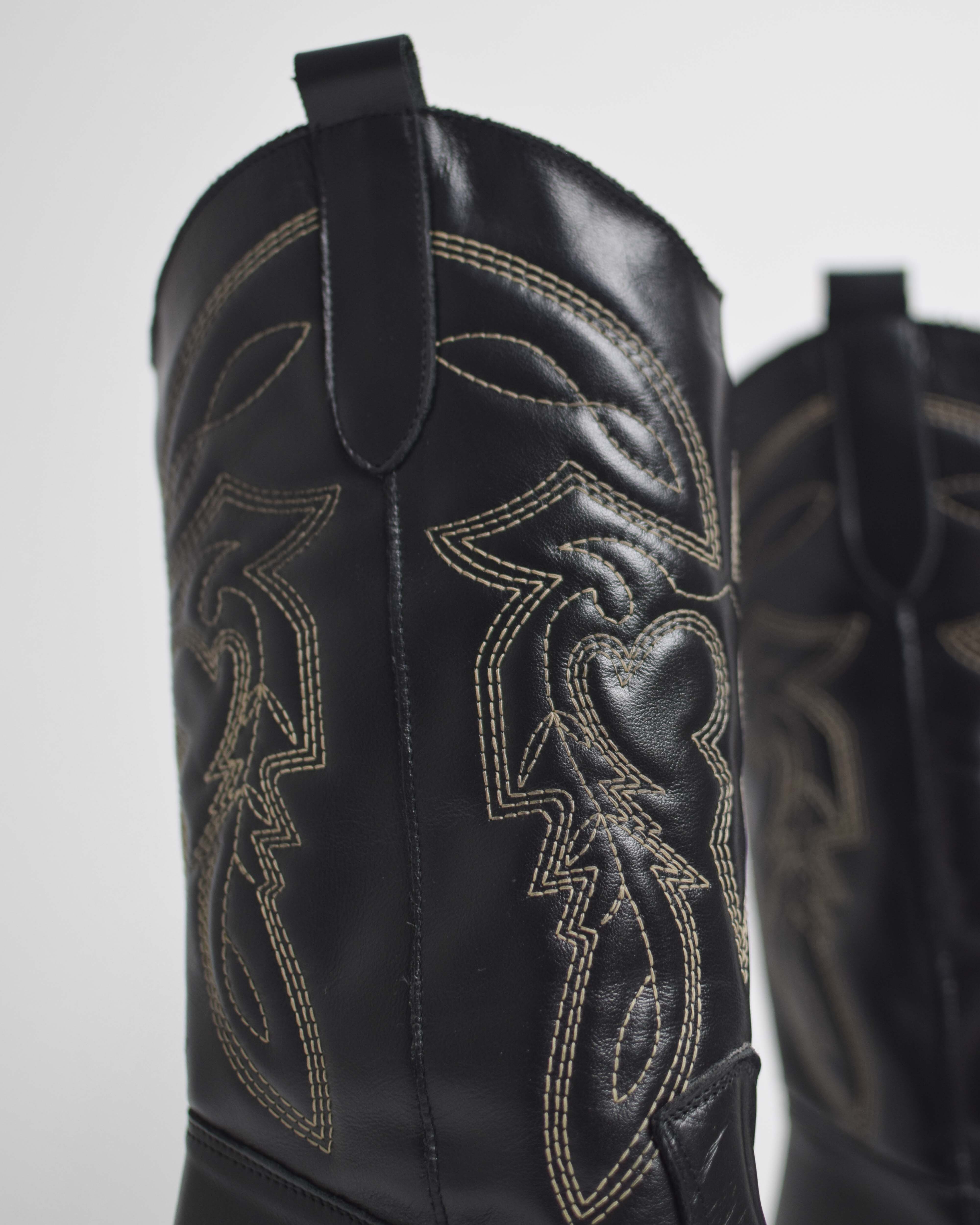 Texani camperos in pelle