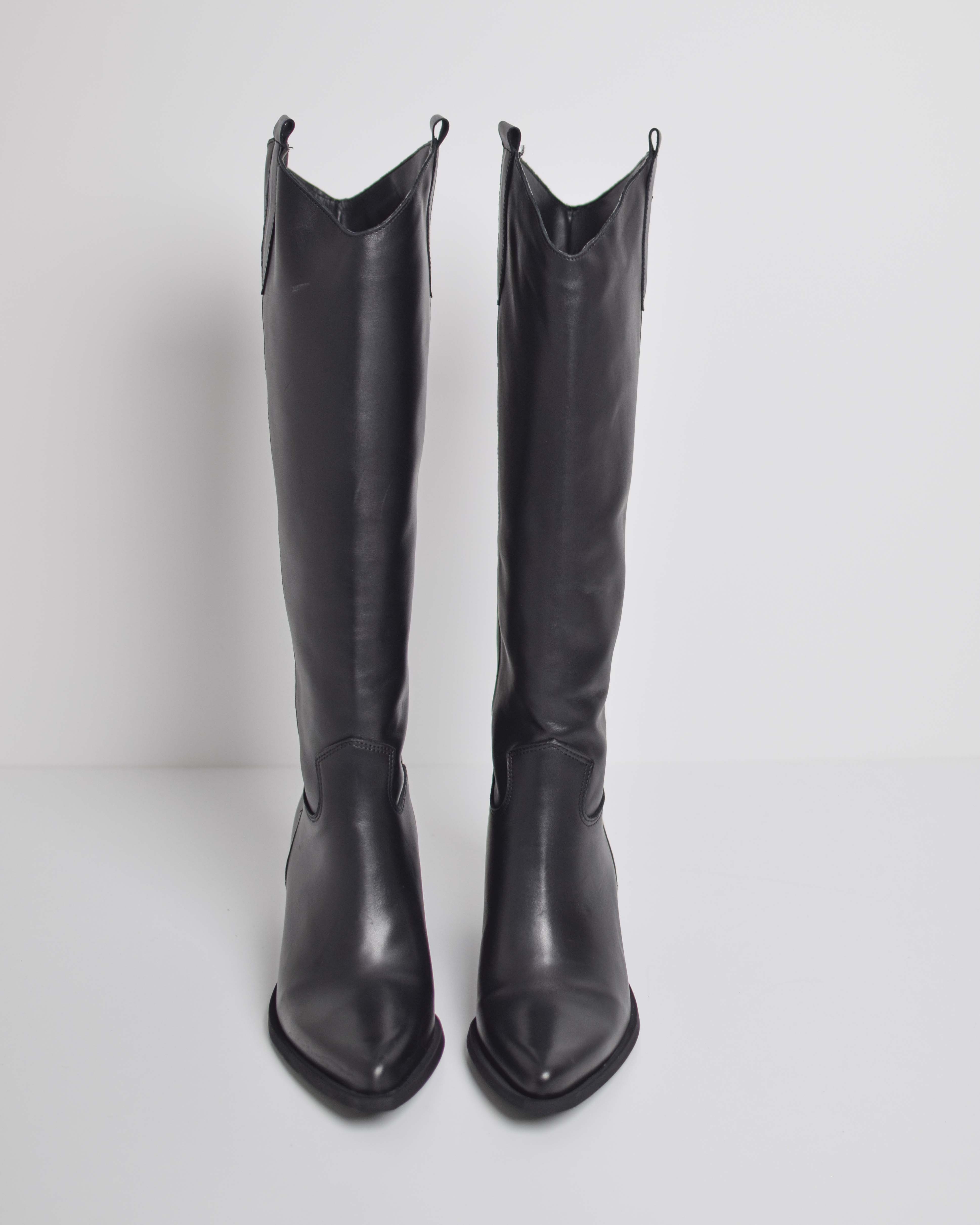 Texani alti in pelle