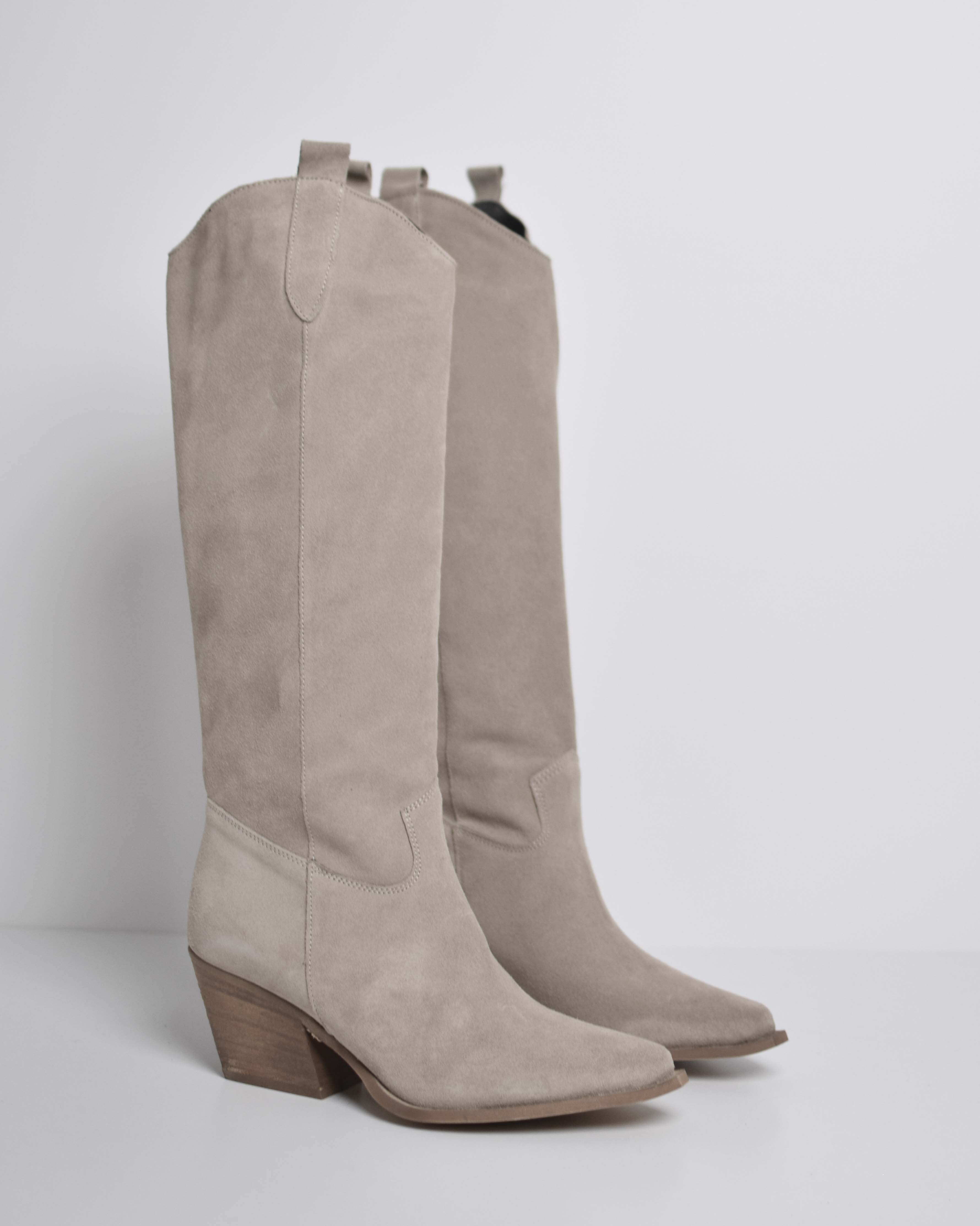Texani alti in pelle