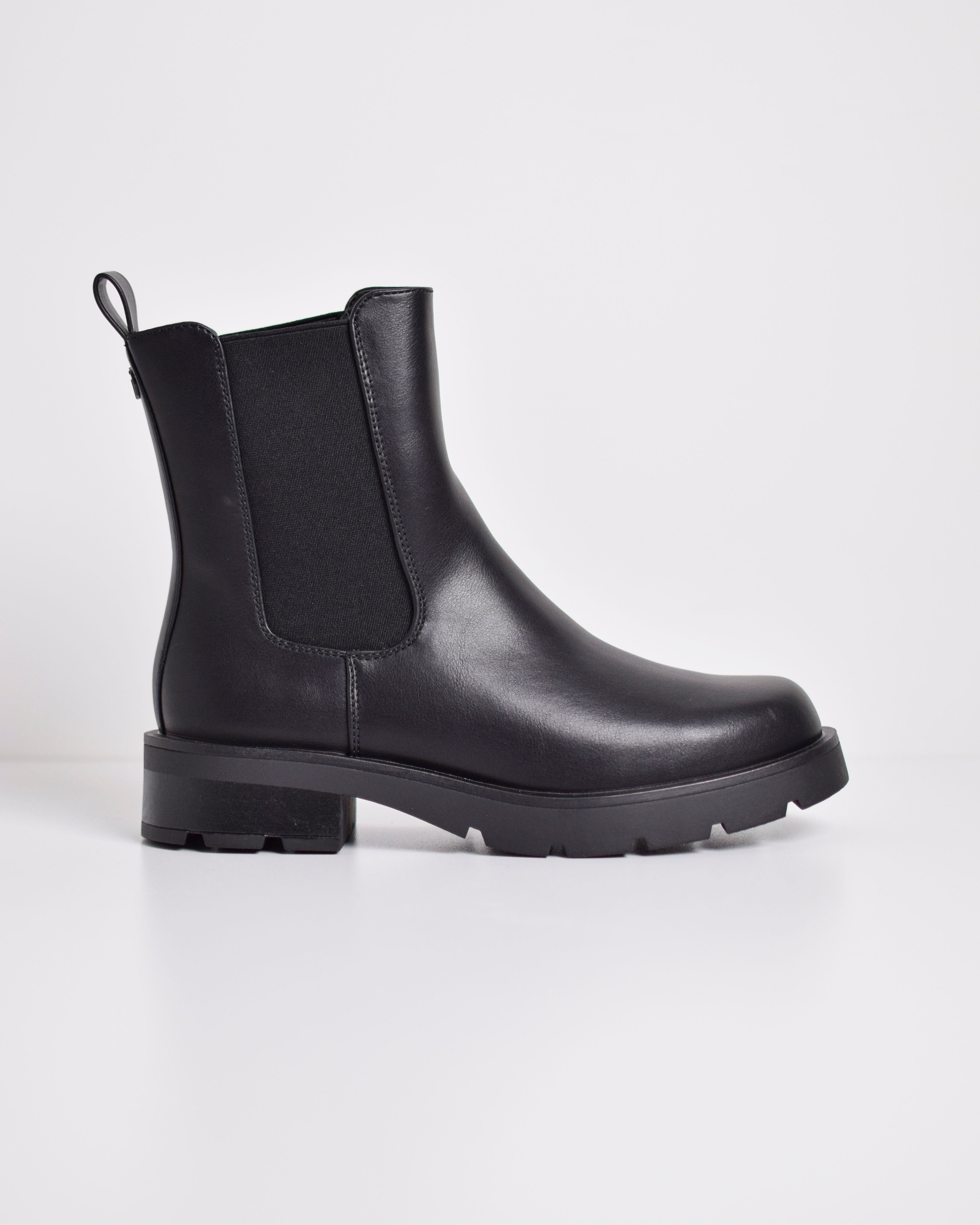 Stivaletto Con Elastico Suola Track