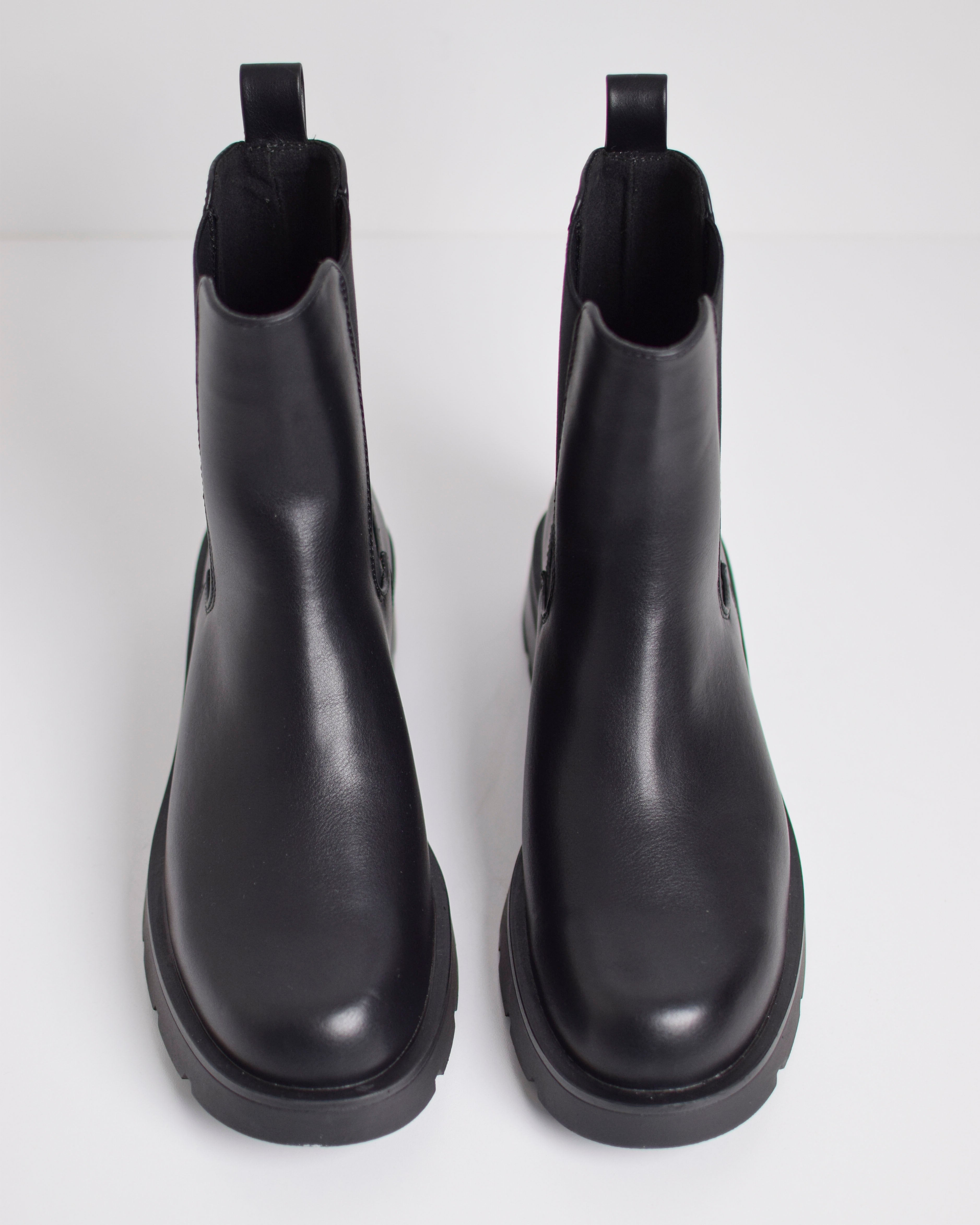 Stivaletto Con Elastico Suola Track