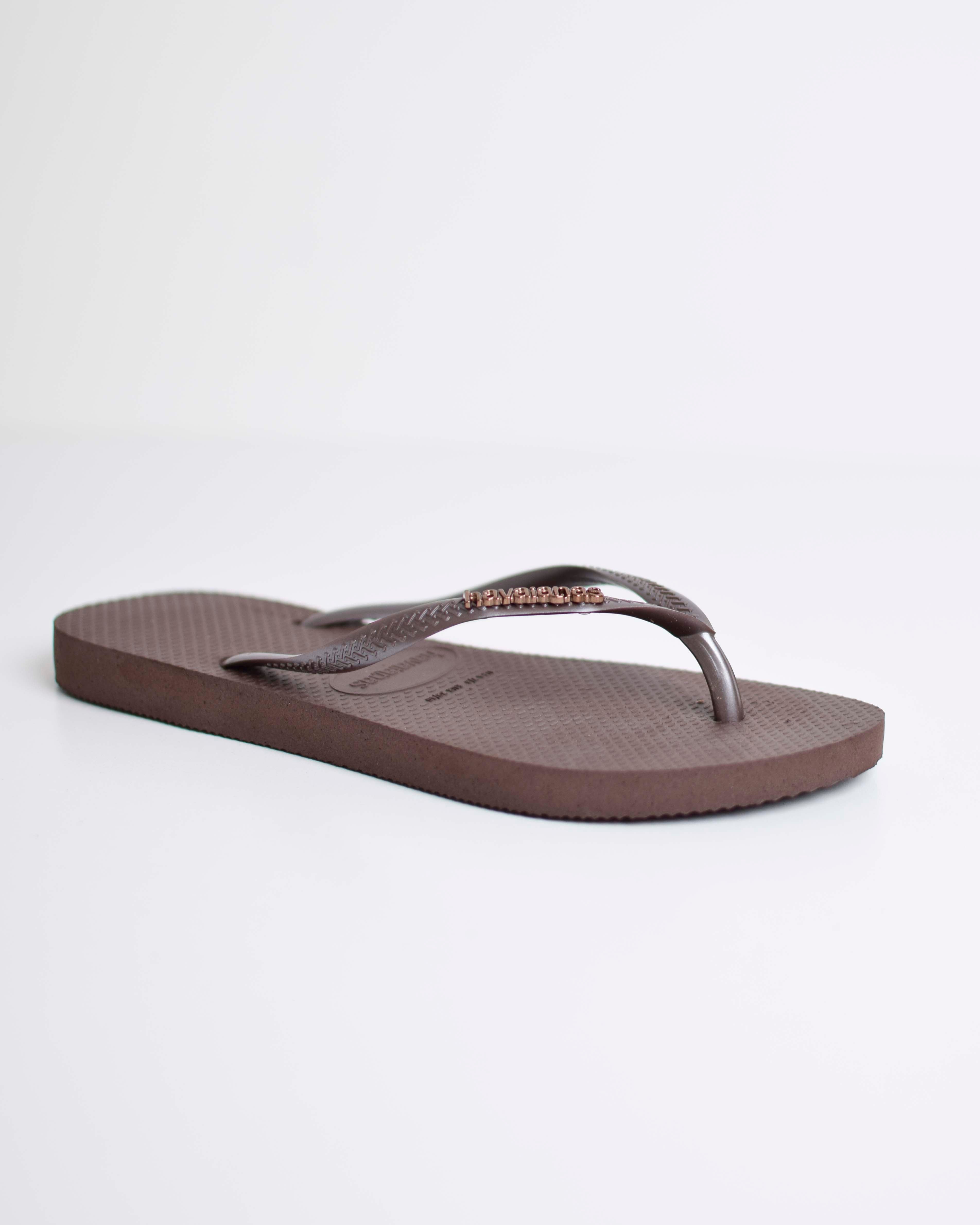 Havaianas Slim Logo Metallic