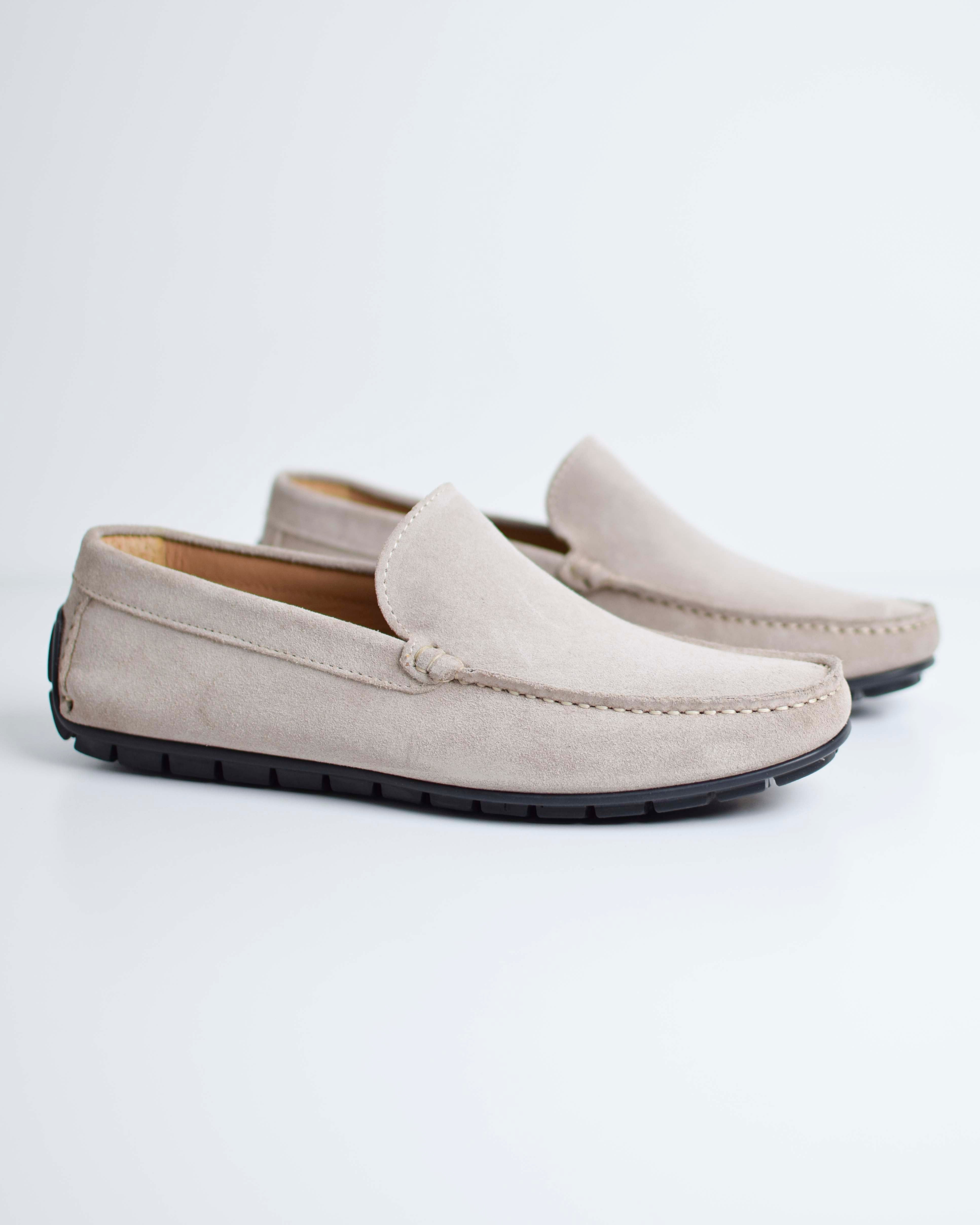 Mocassino liscio in pelle