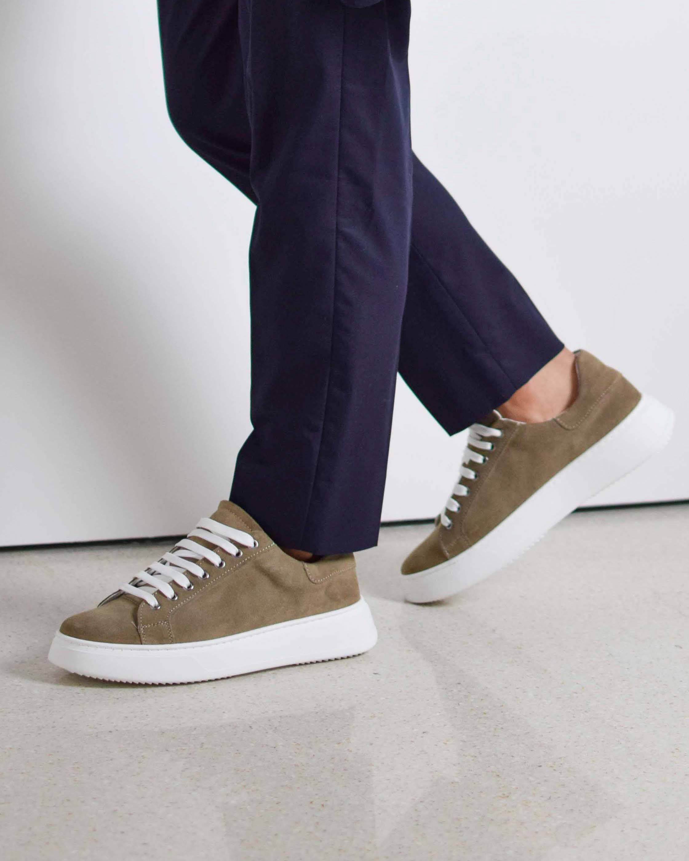 Sneakers in pelle