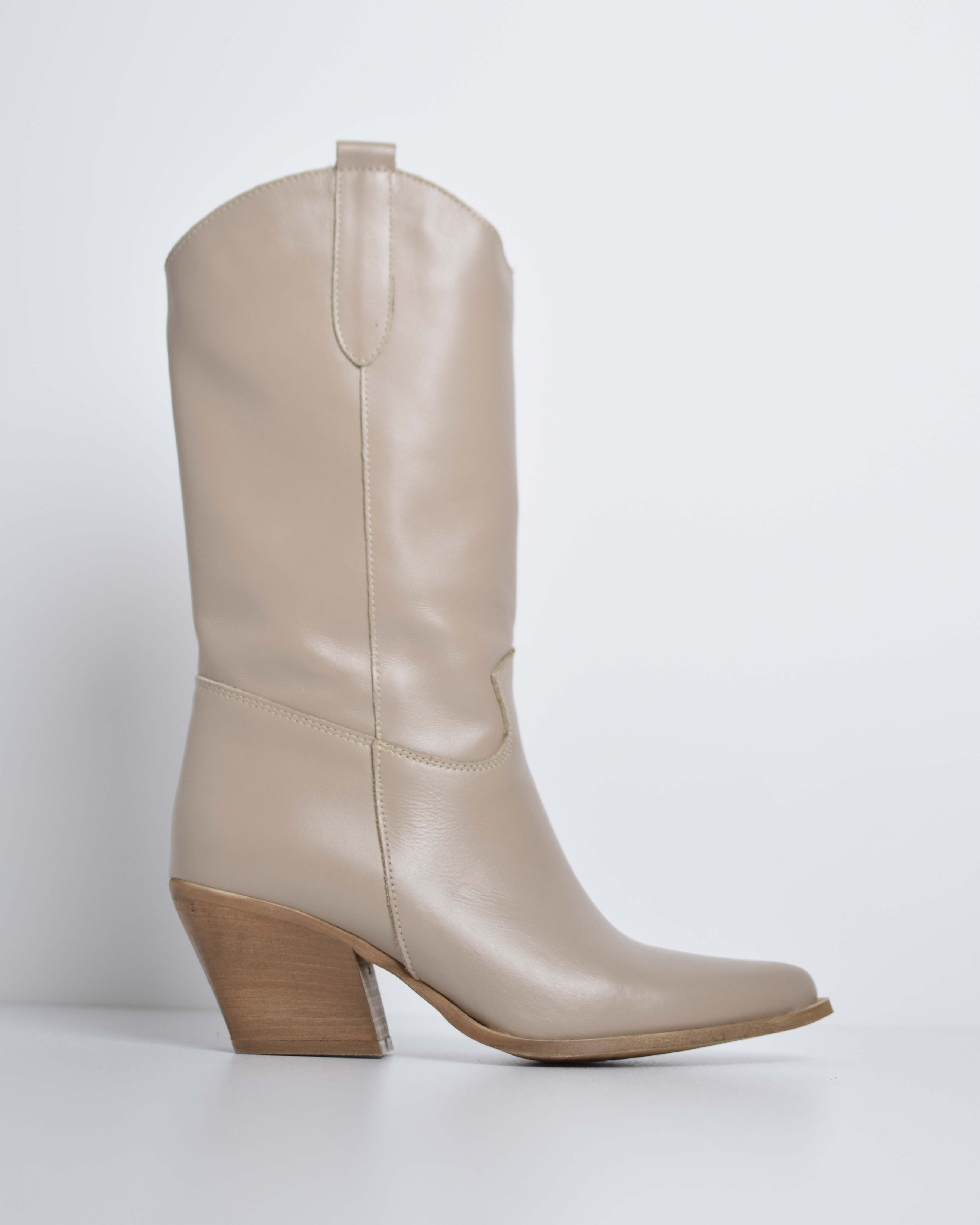 Smooth leather Texan