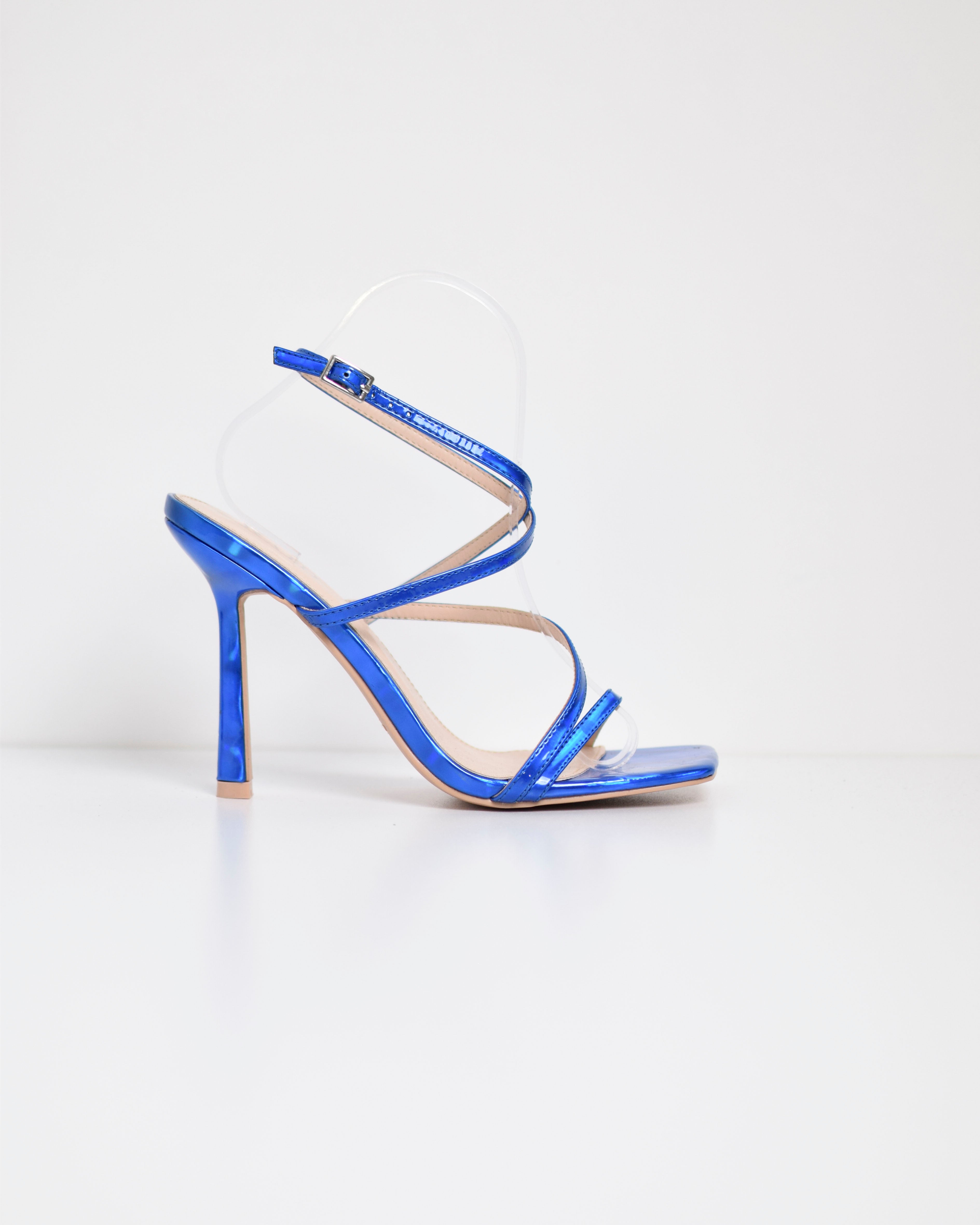 Strap heel sandal