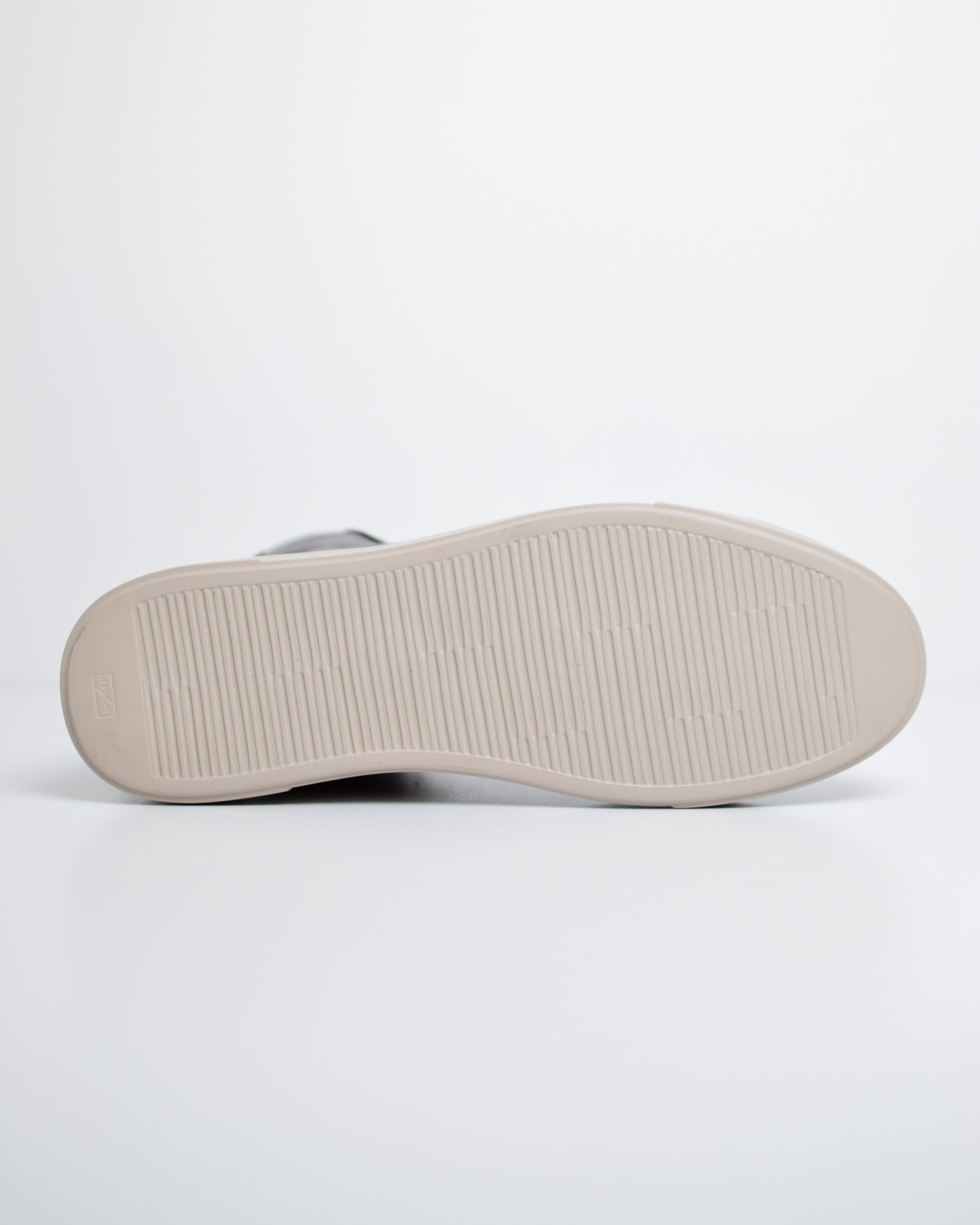 Sneakers alta in pelle