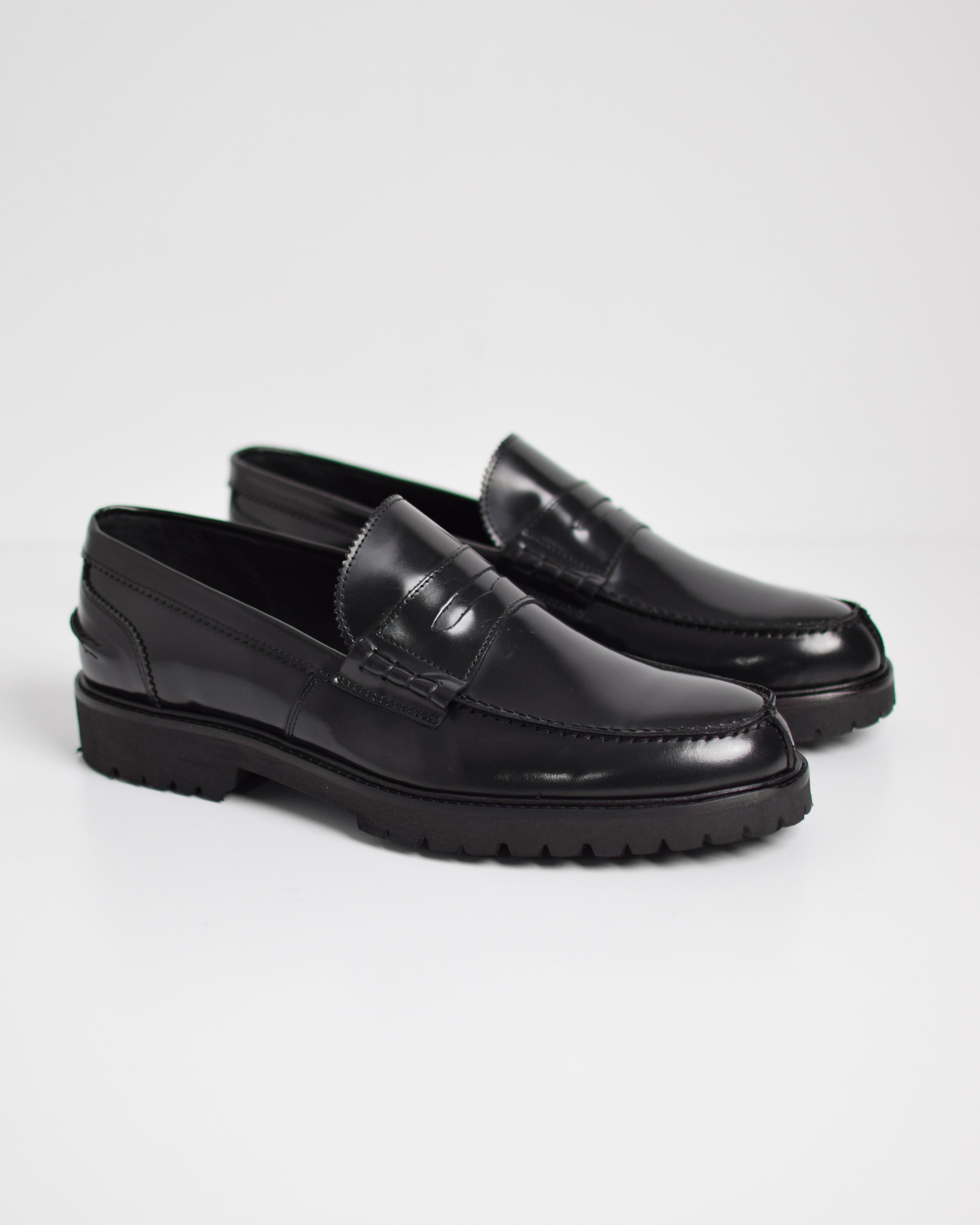 Leather moccasins