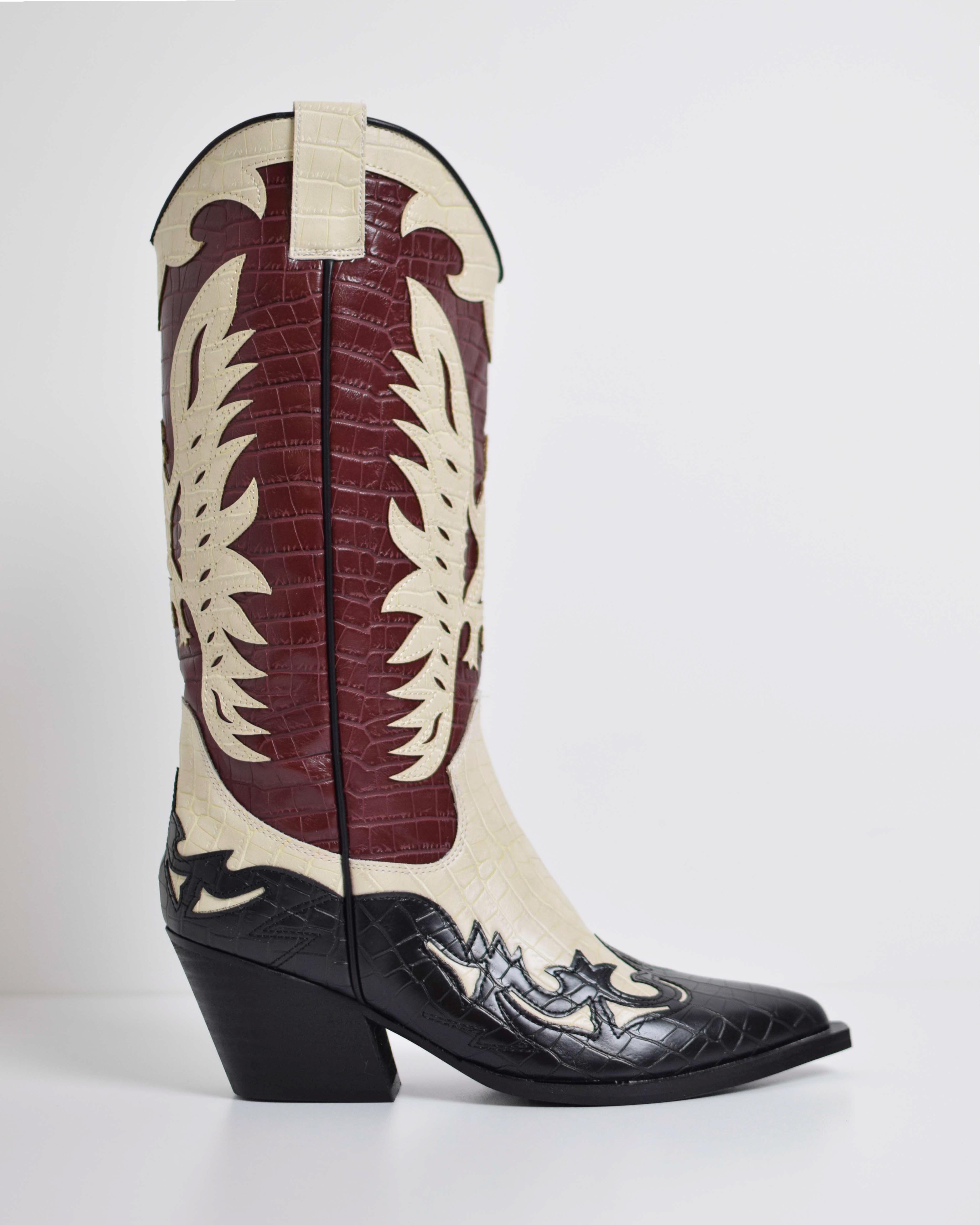 Texano Multicolor Burgundy