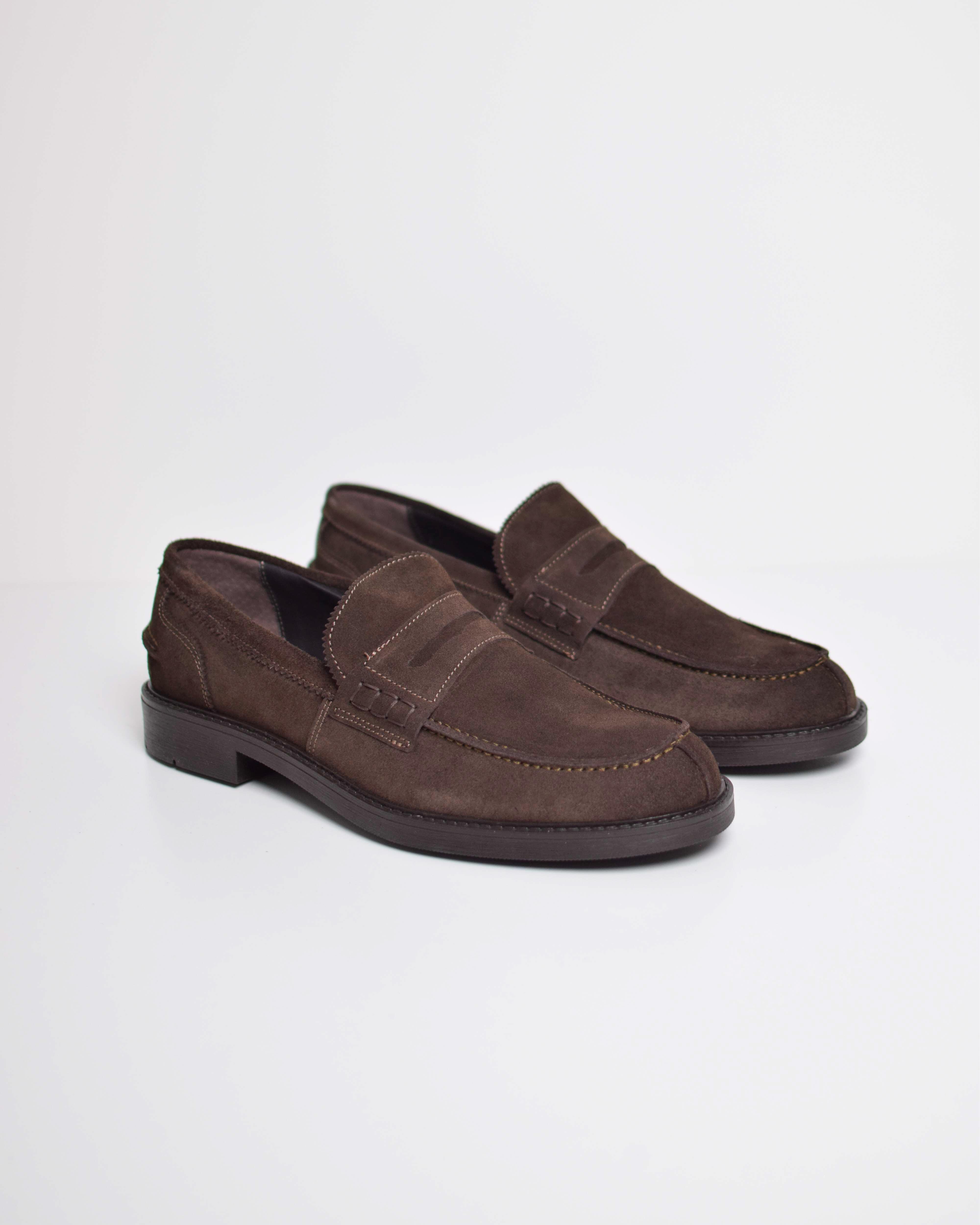 Leather moccasins