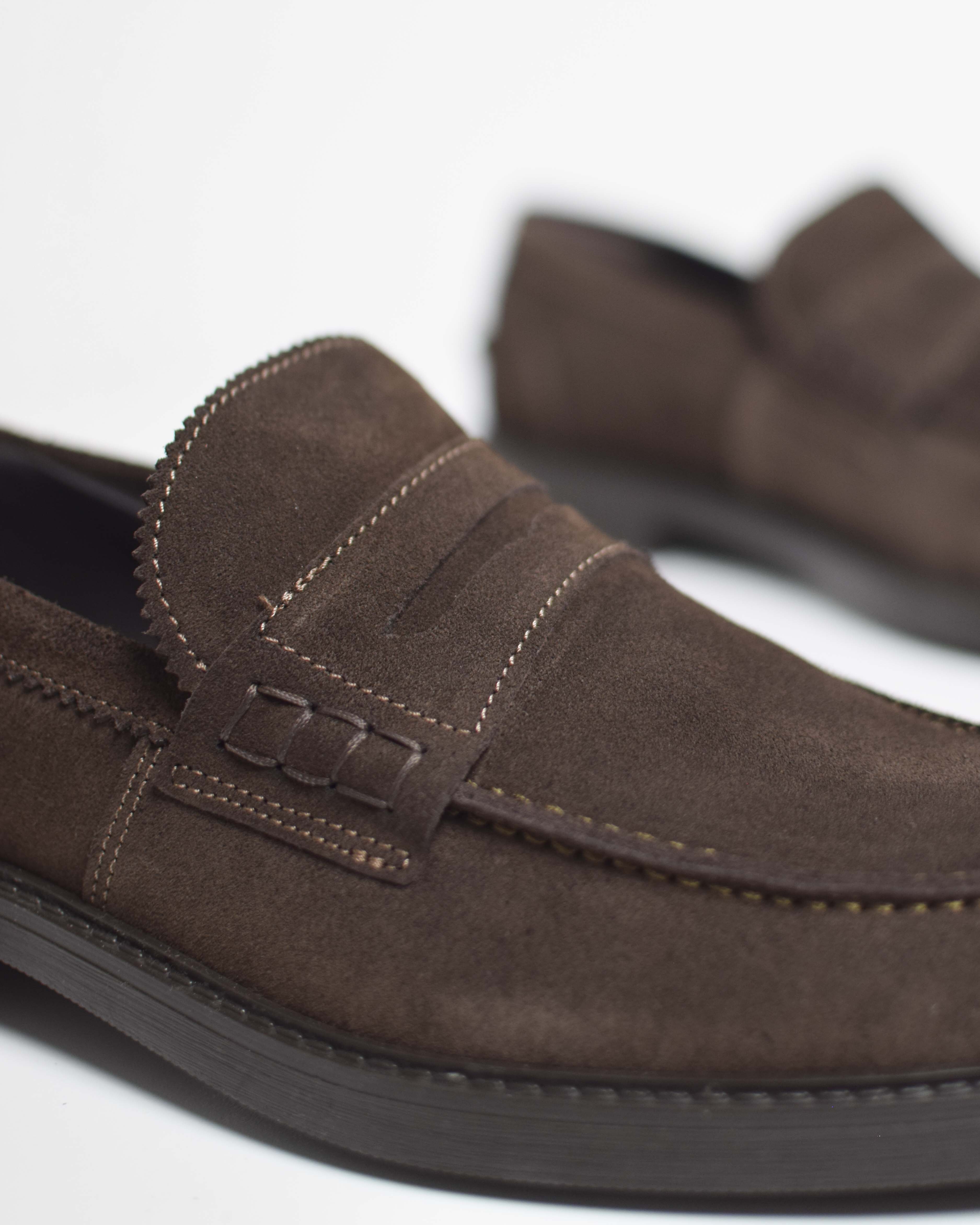 Leather moccasins