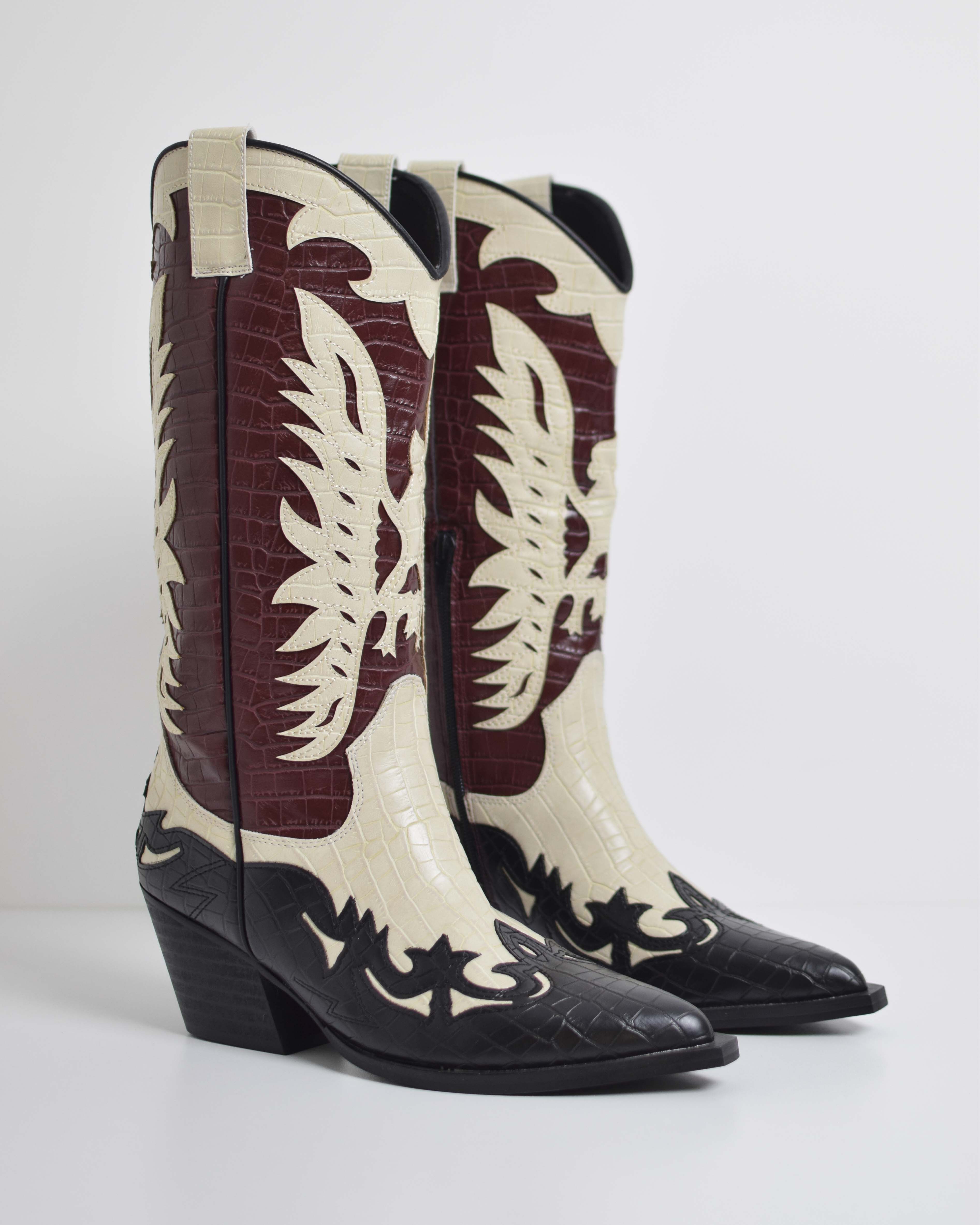 Texano Multicolor Burgundy