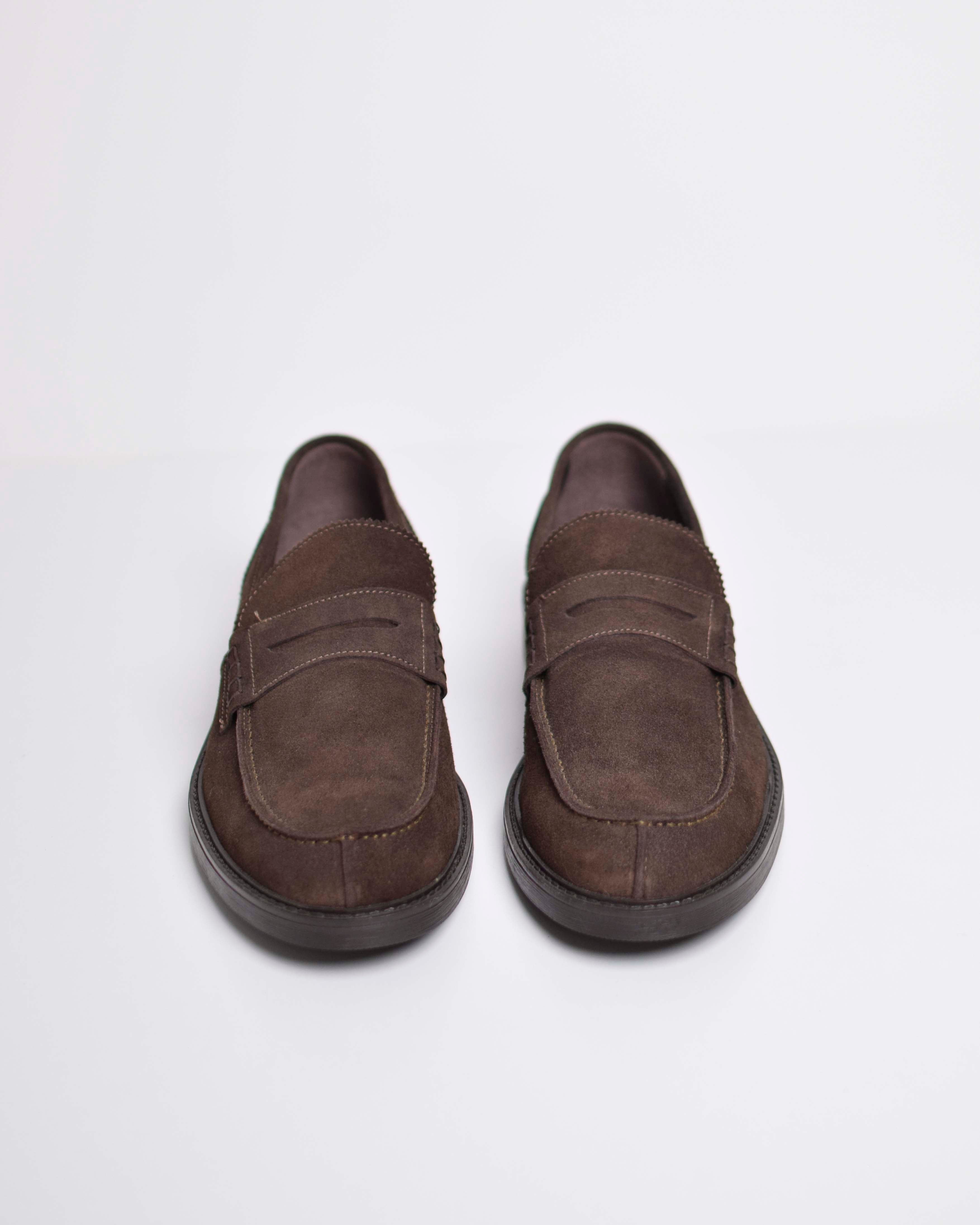 Leather moccasins