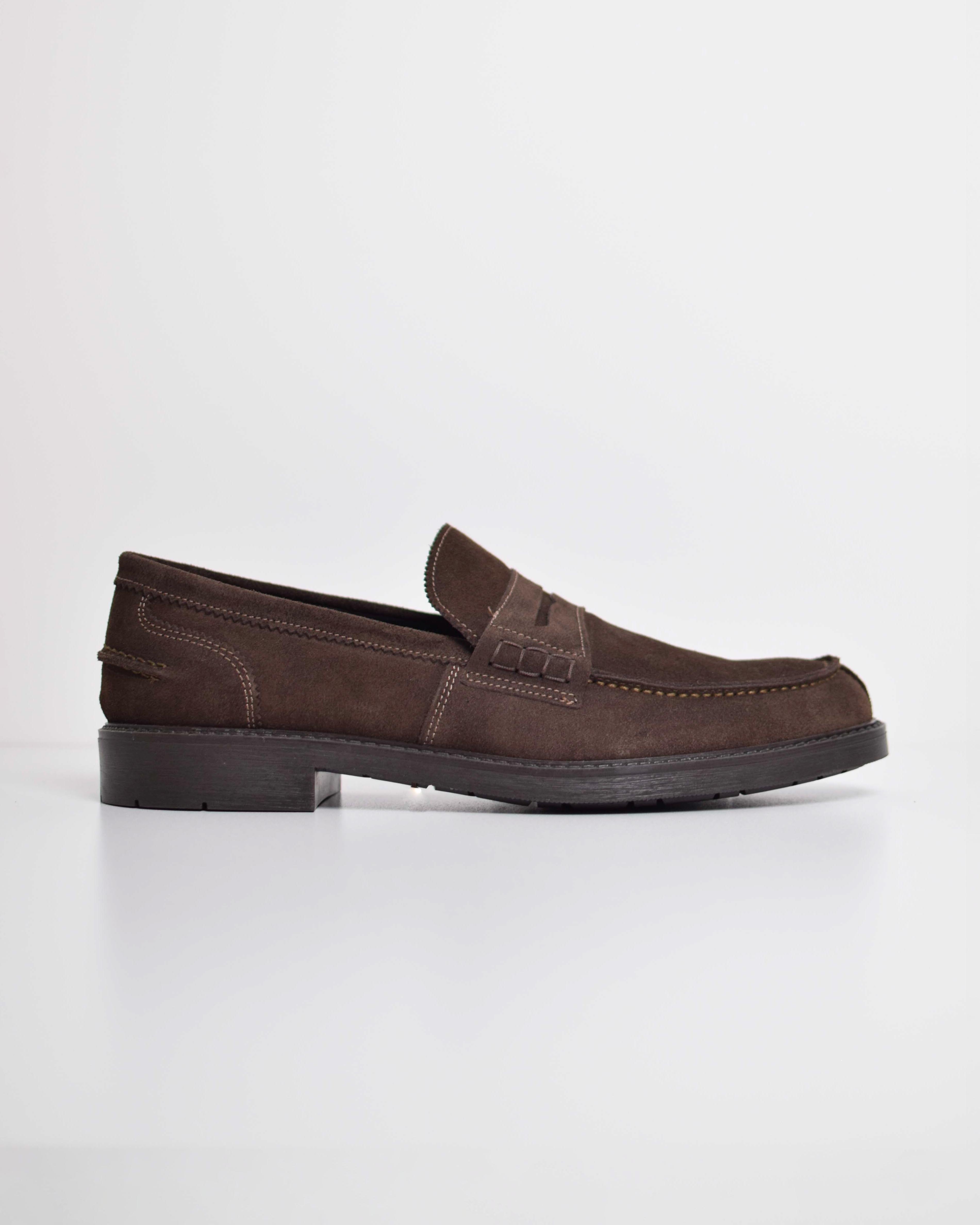 Leather moccasins