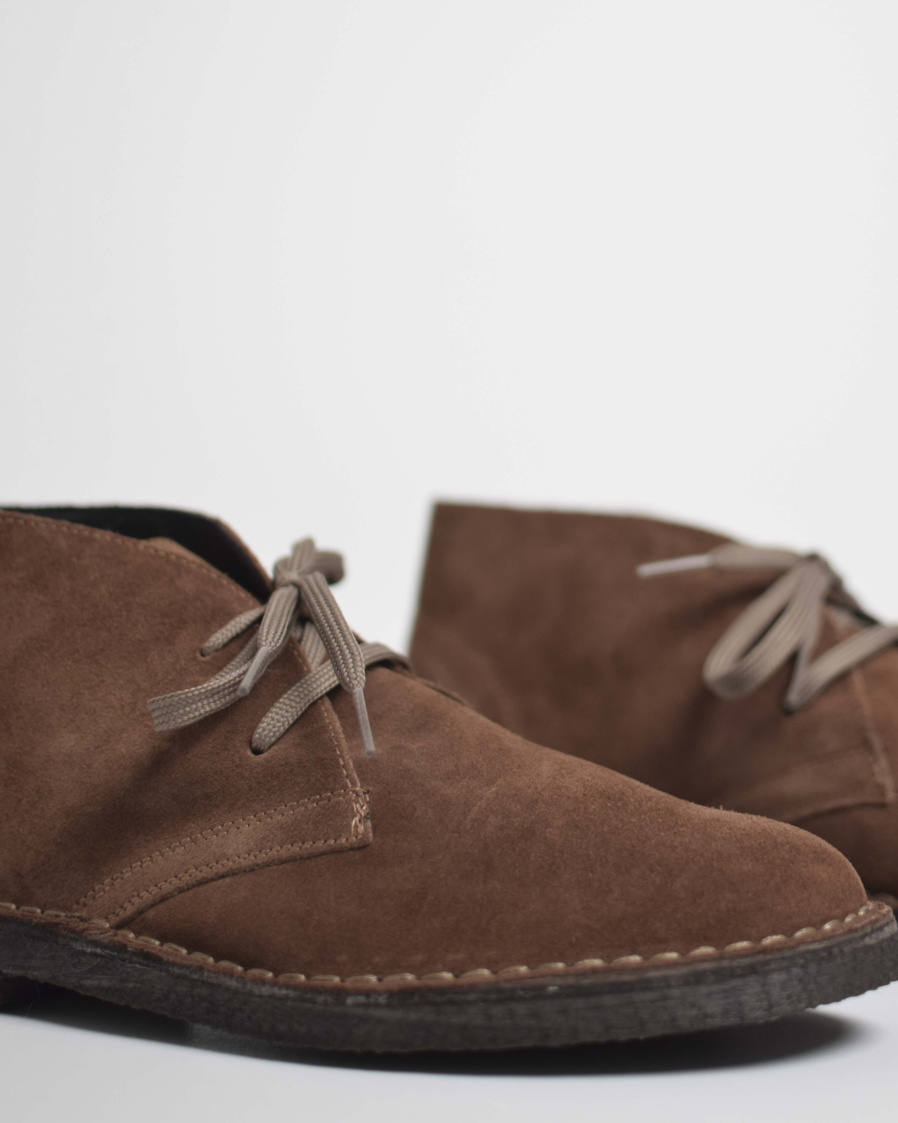 Suede ankle boots