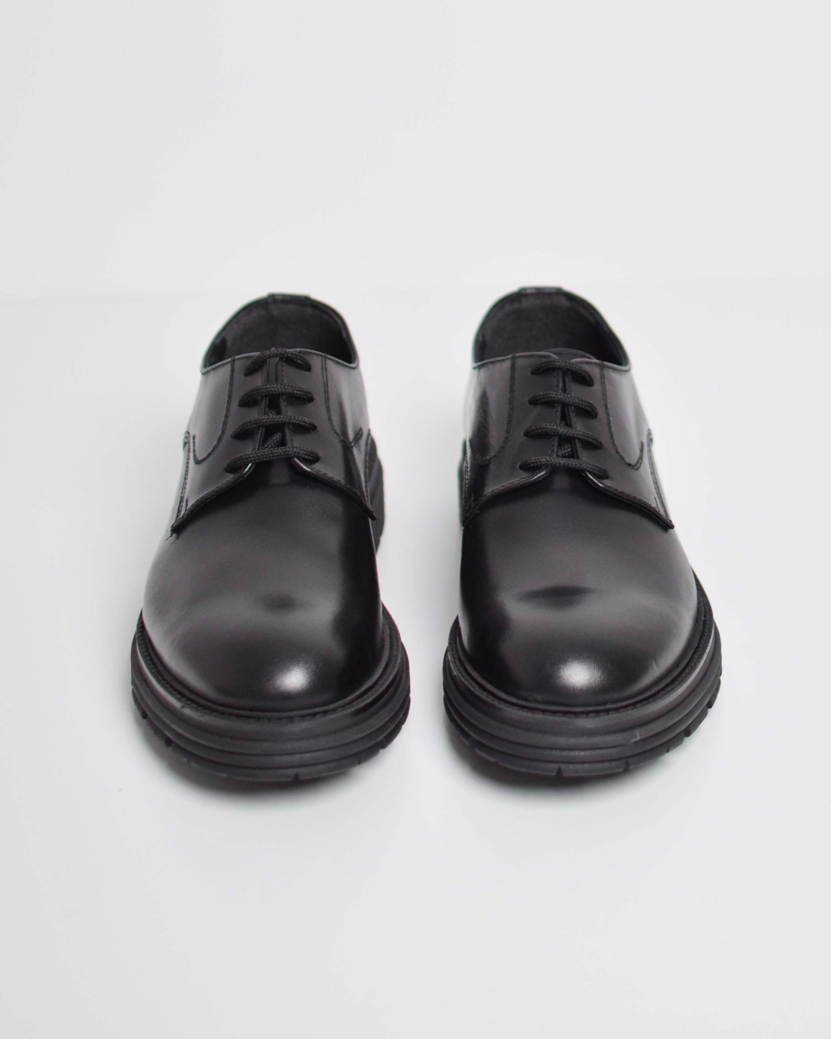 Derby Lace Ups Track Sole