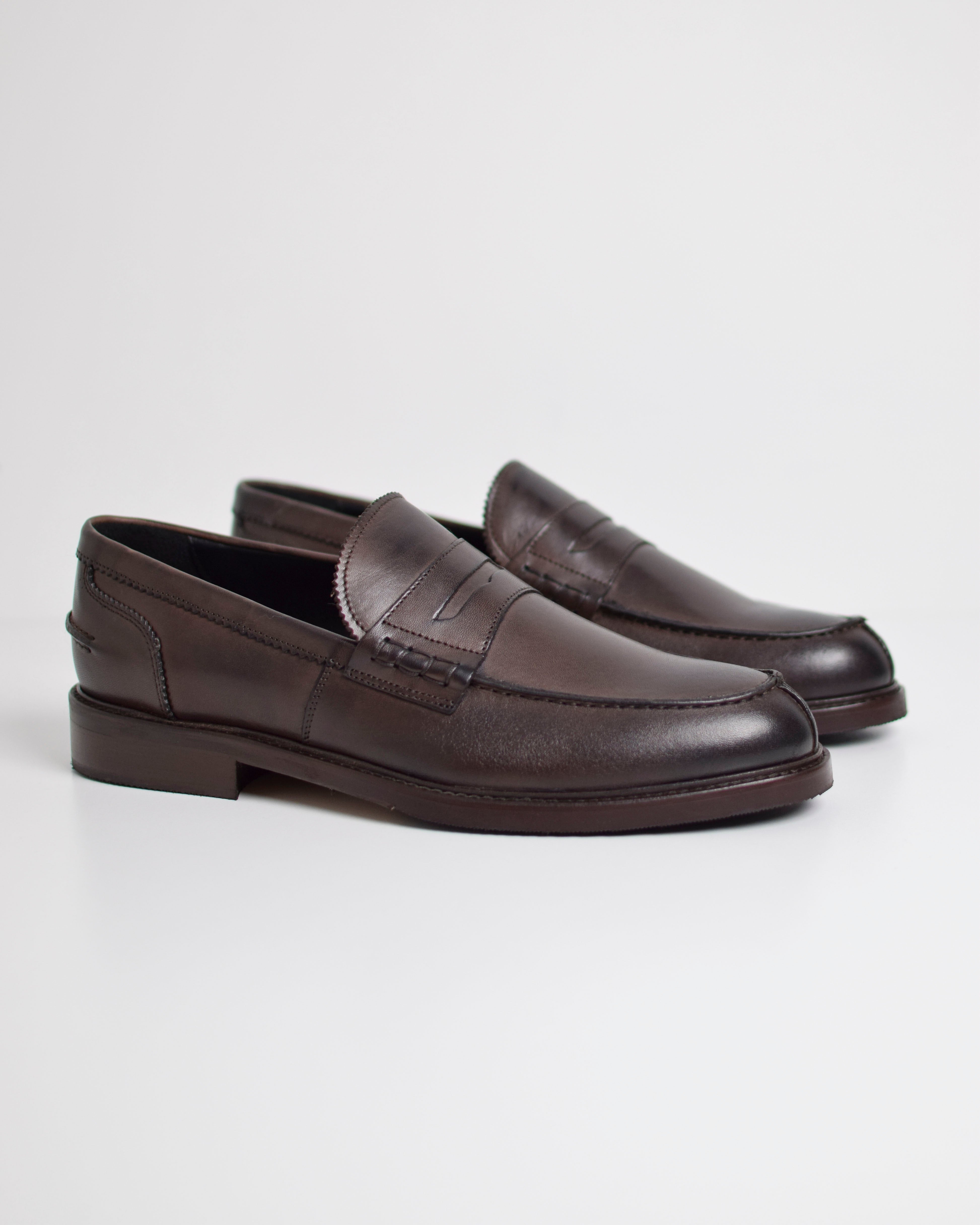 Leather moccasins