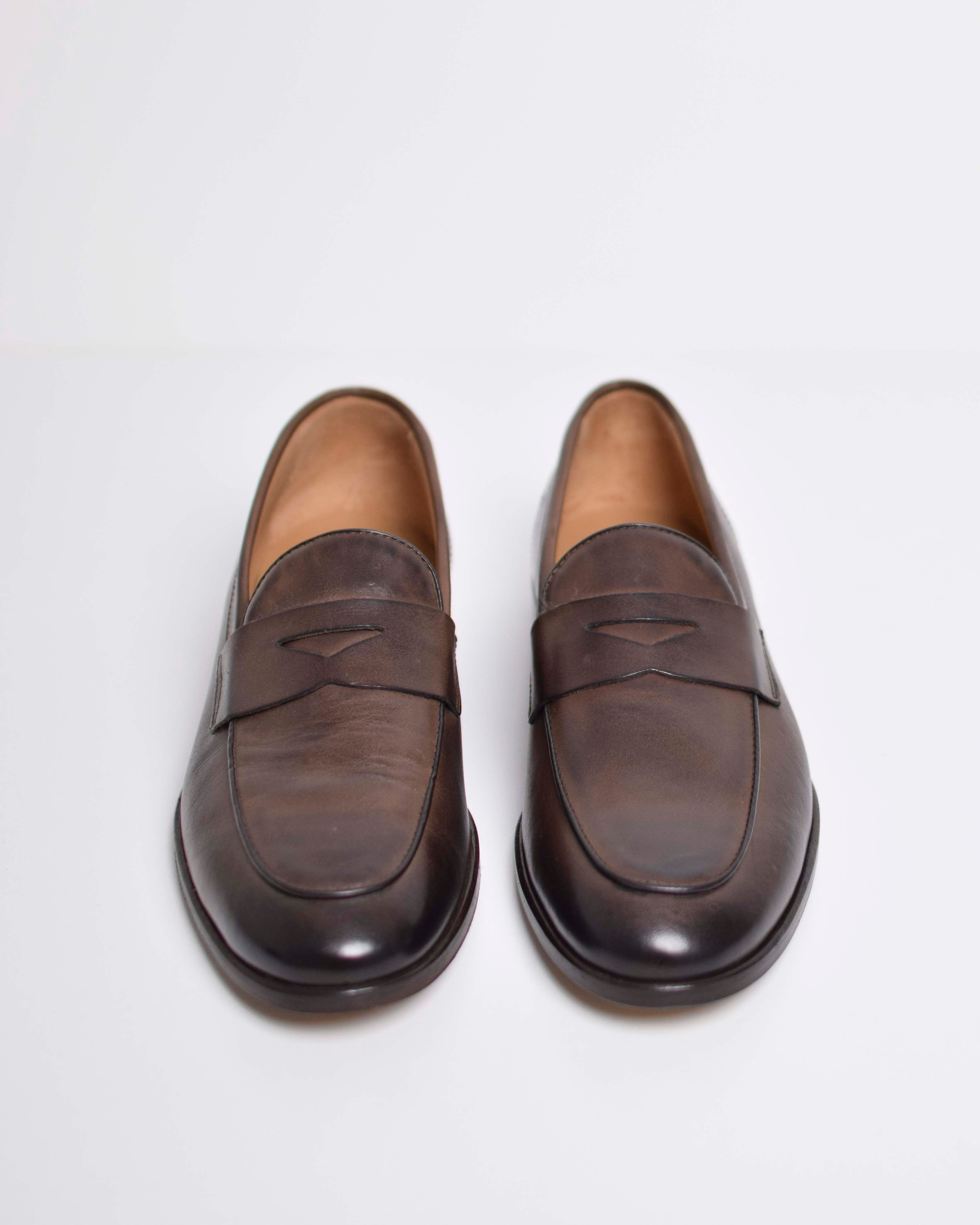 Leather moccasin