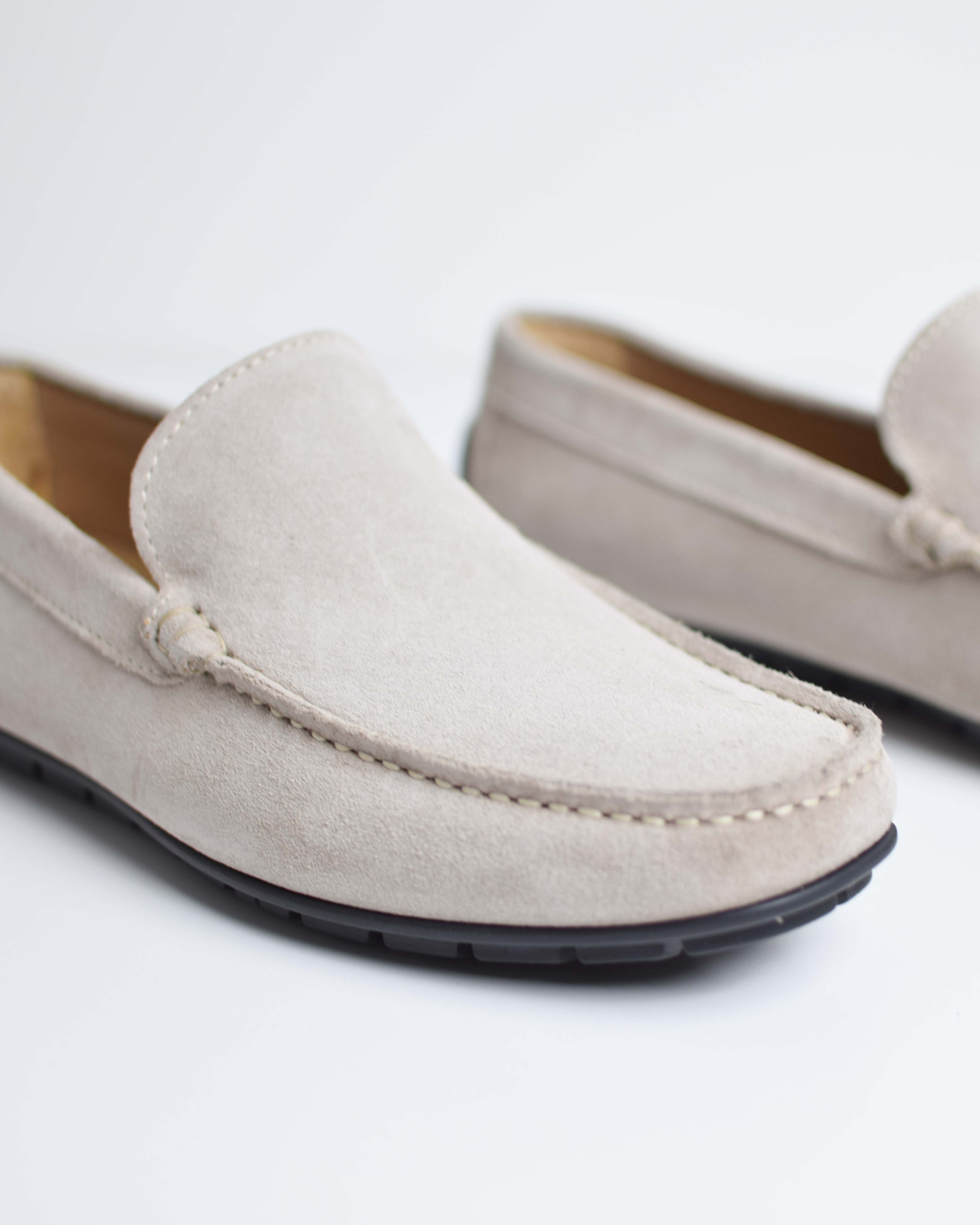 Mocassino liscio in pelle