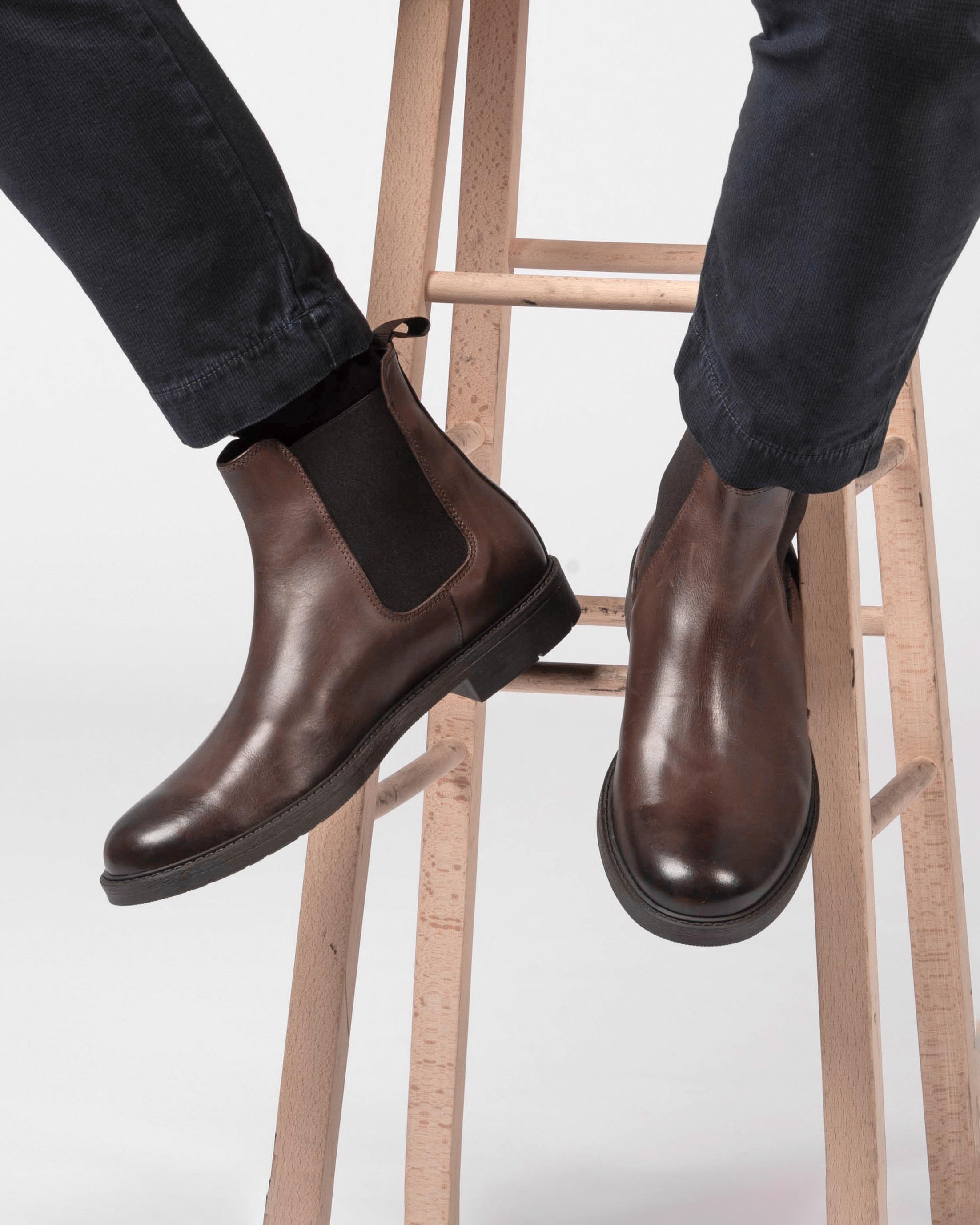 Leather Chelsea Boots